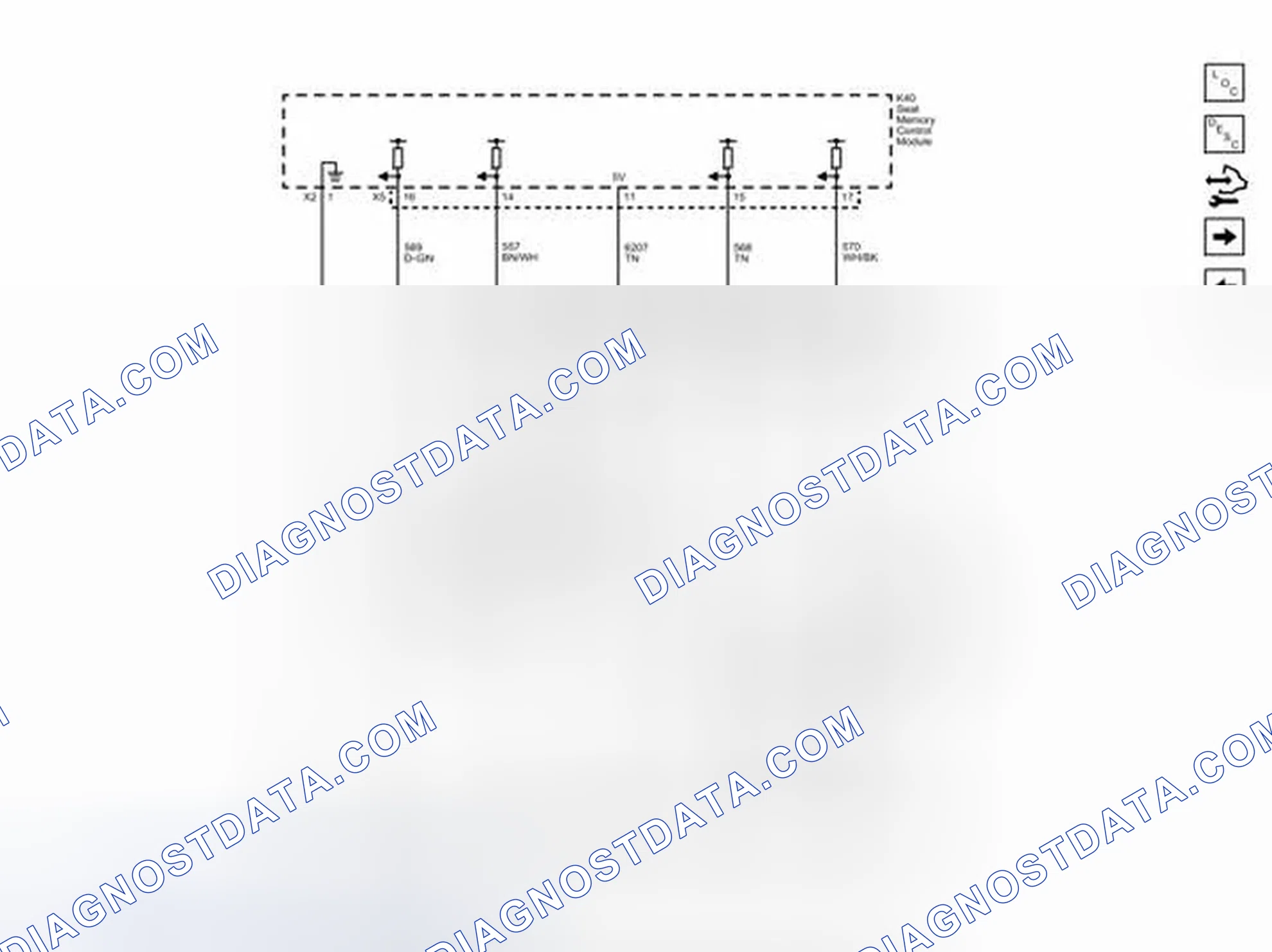 Scheme 126: Seat Position Sensors (AG3)