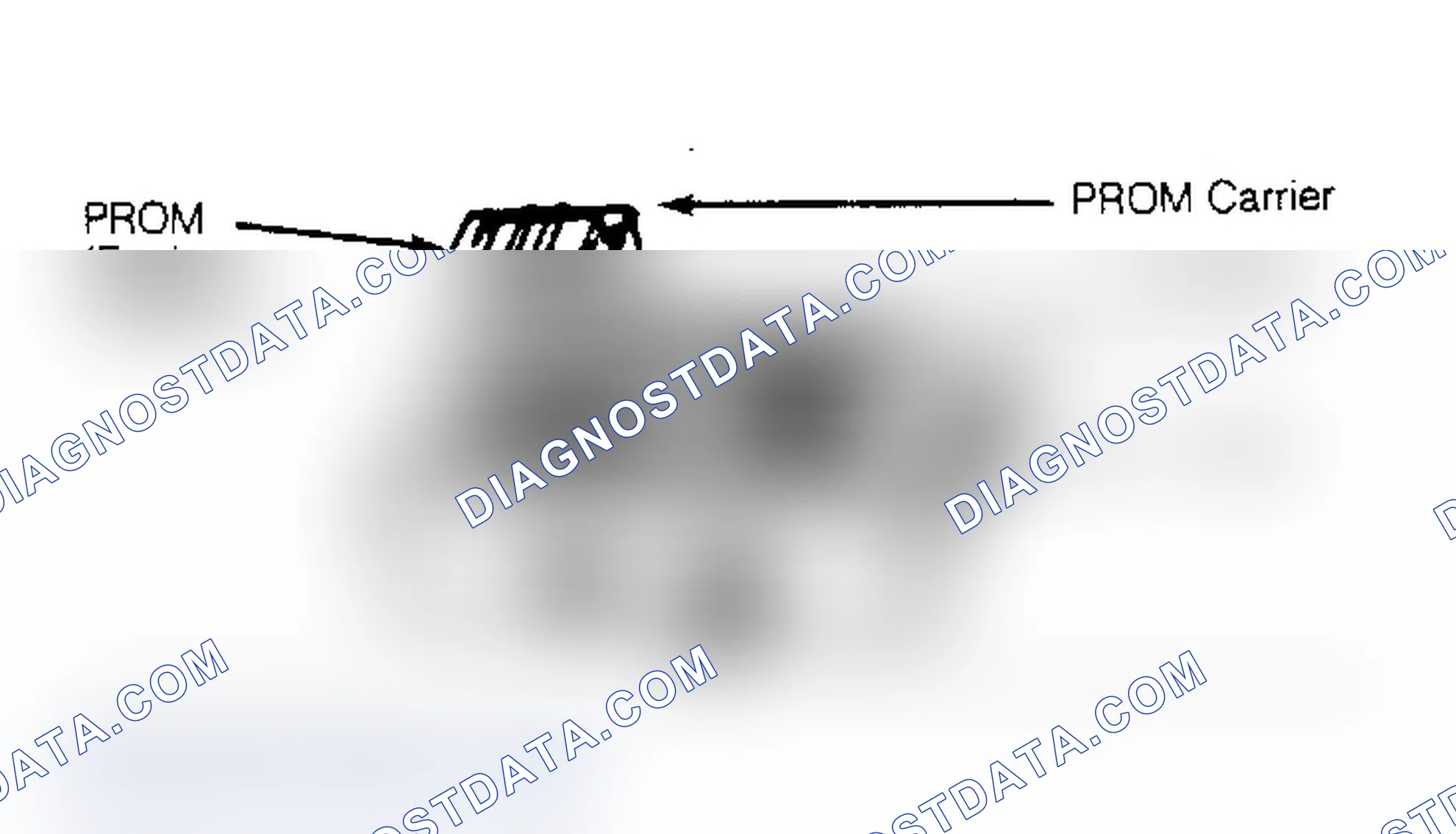 Scheme 2: View of ECM With PROM & CALPAC Replacement procedures are the same for both components.