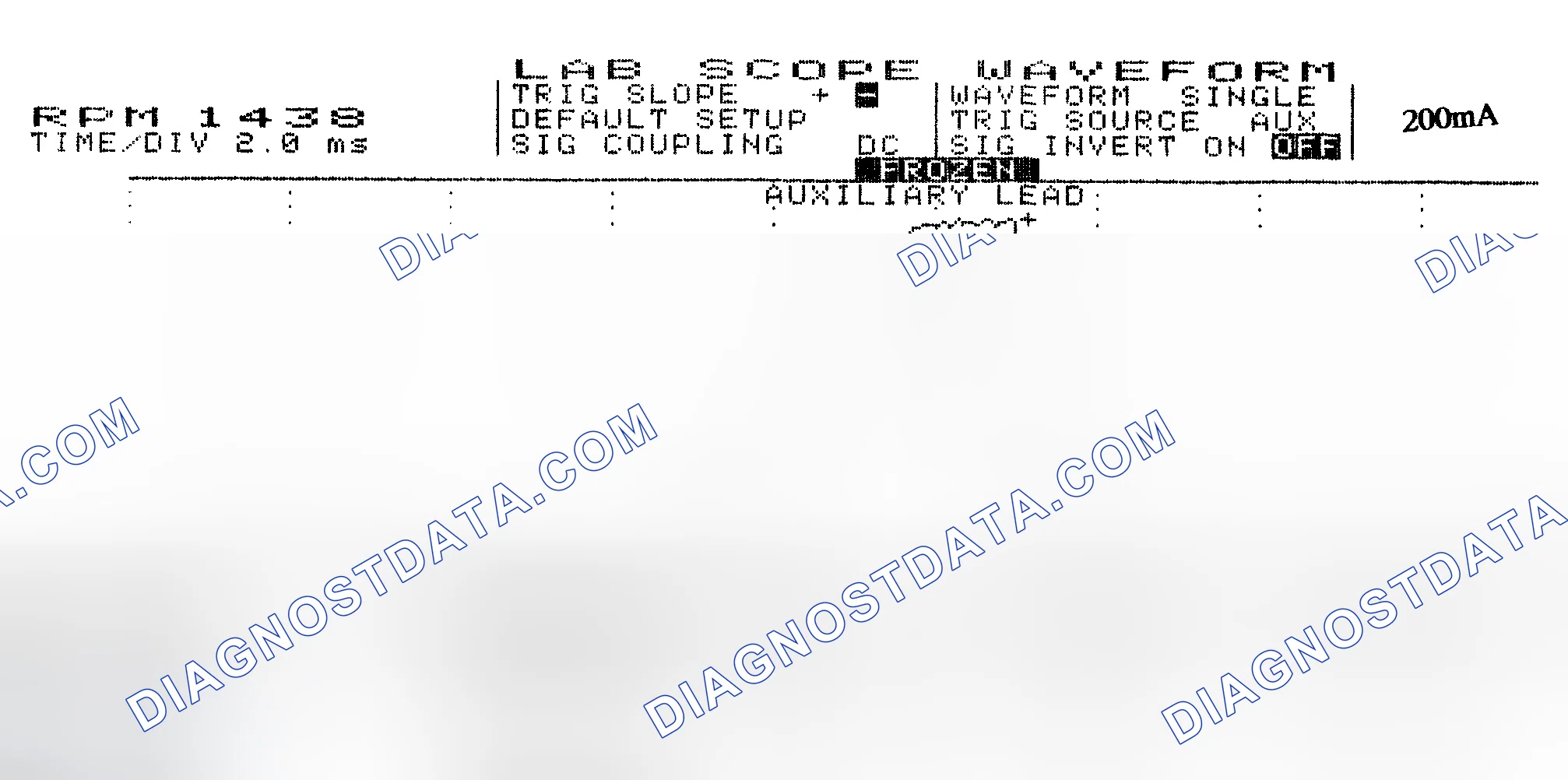 Scheme 15: Single Injector w/Normal Current Flow - Current Pattern