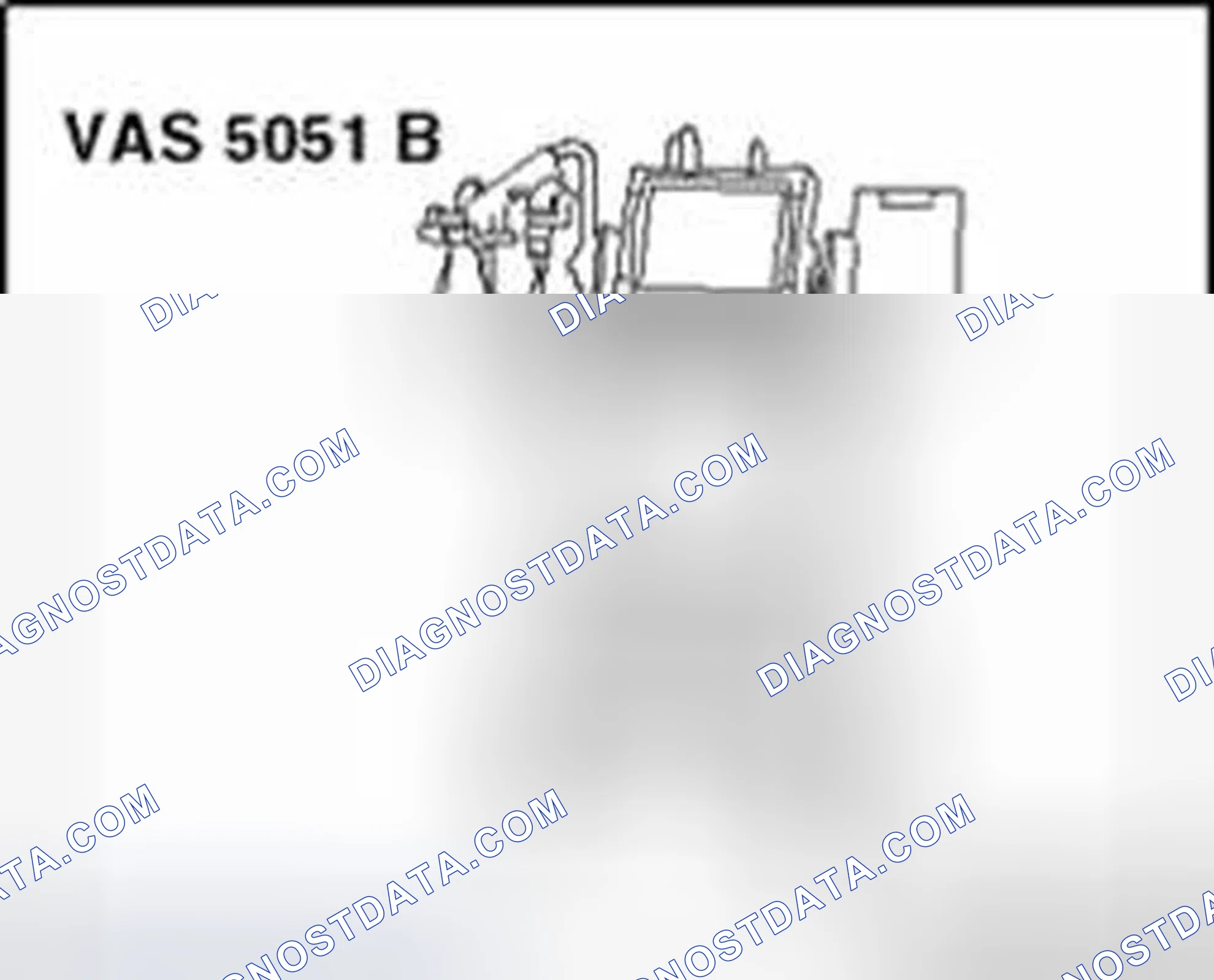 Scheme 4: Diagnostic testing unit, connecting