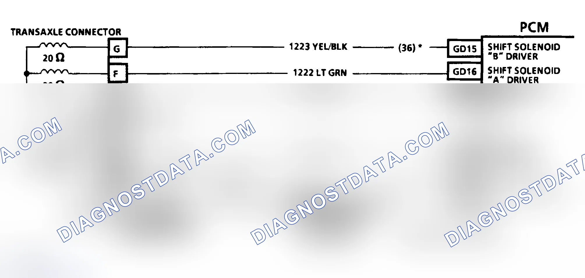 Scheme 239: CHART C-8A, TORQUE CONVERTER CLUTCH ELECTRICAL DIAGNOSIS - 1991 E BODY (EXCEPT ELDORADO) 3.8L PFI (V