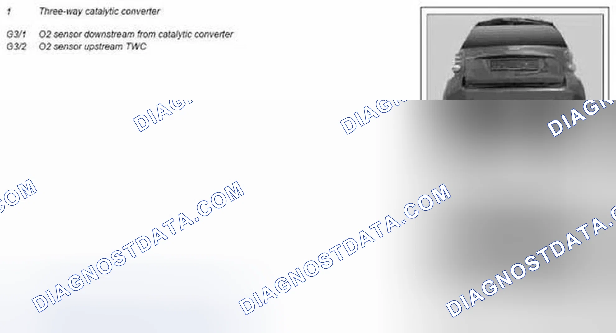 Scheme 10: Component description for O2 sensor - GF07.04-P-6100MCU