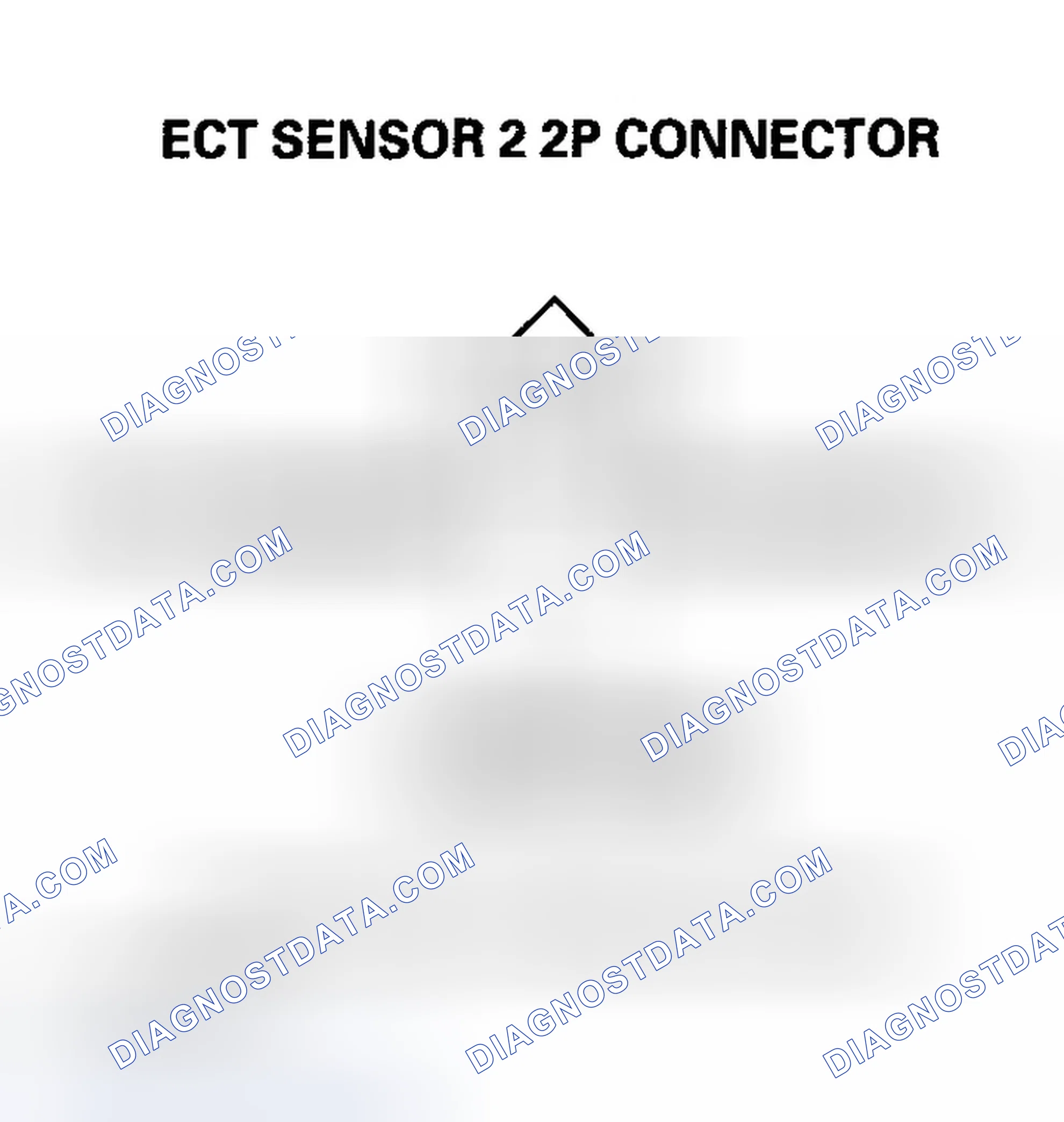 Scheme 105: DTC P2185: ECT Sensor 2 Circuit High Voltage