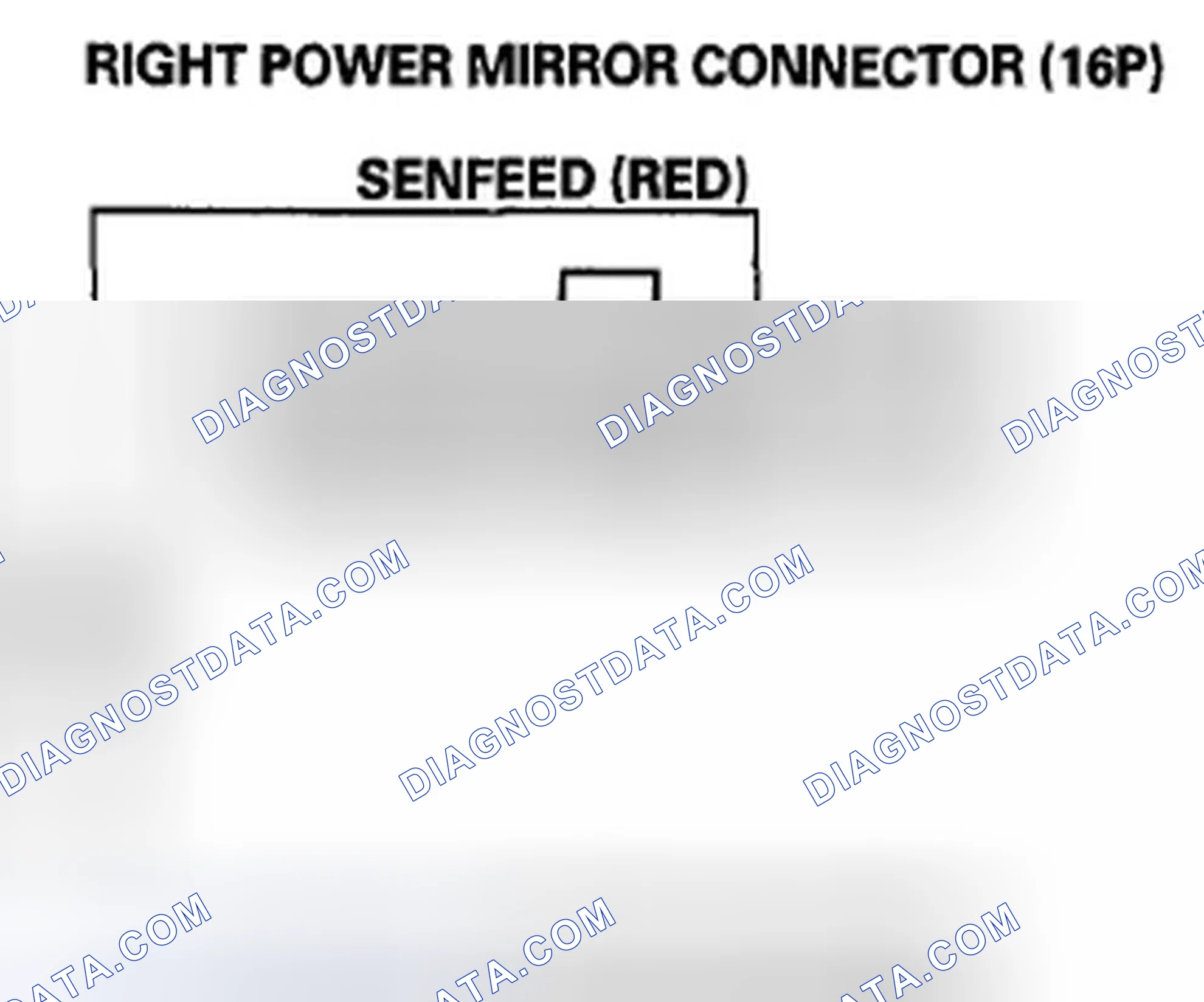Scheme 64: DTC B1832: Left Mirror Horizontal Sensor Open