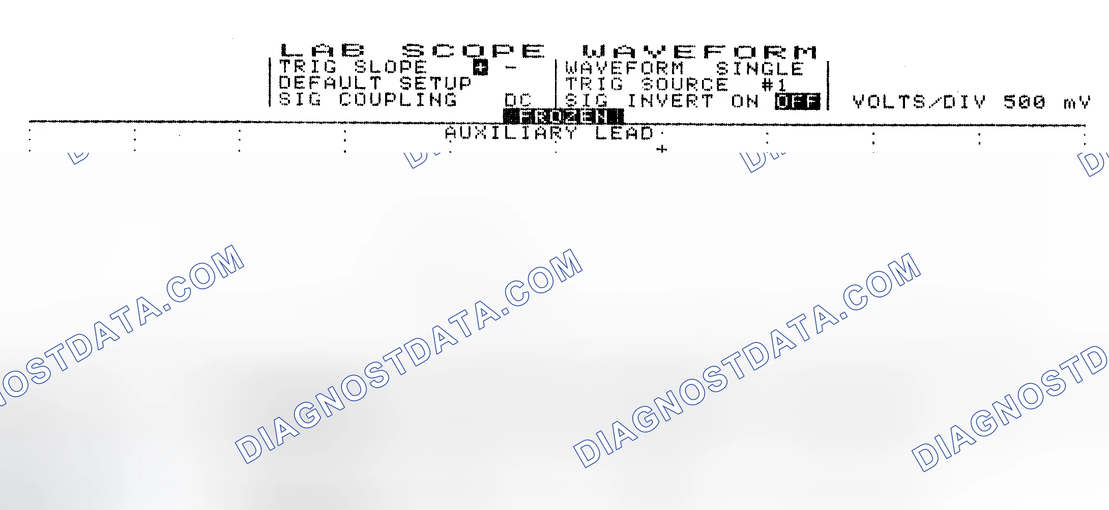 Scheme 10: Single Injector w/Excessive Current Flow - Current Pattern