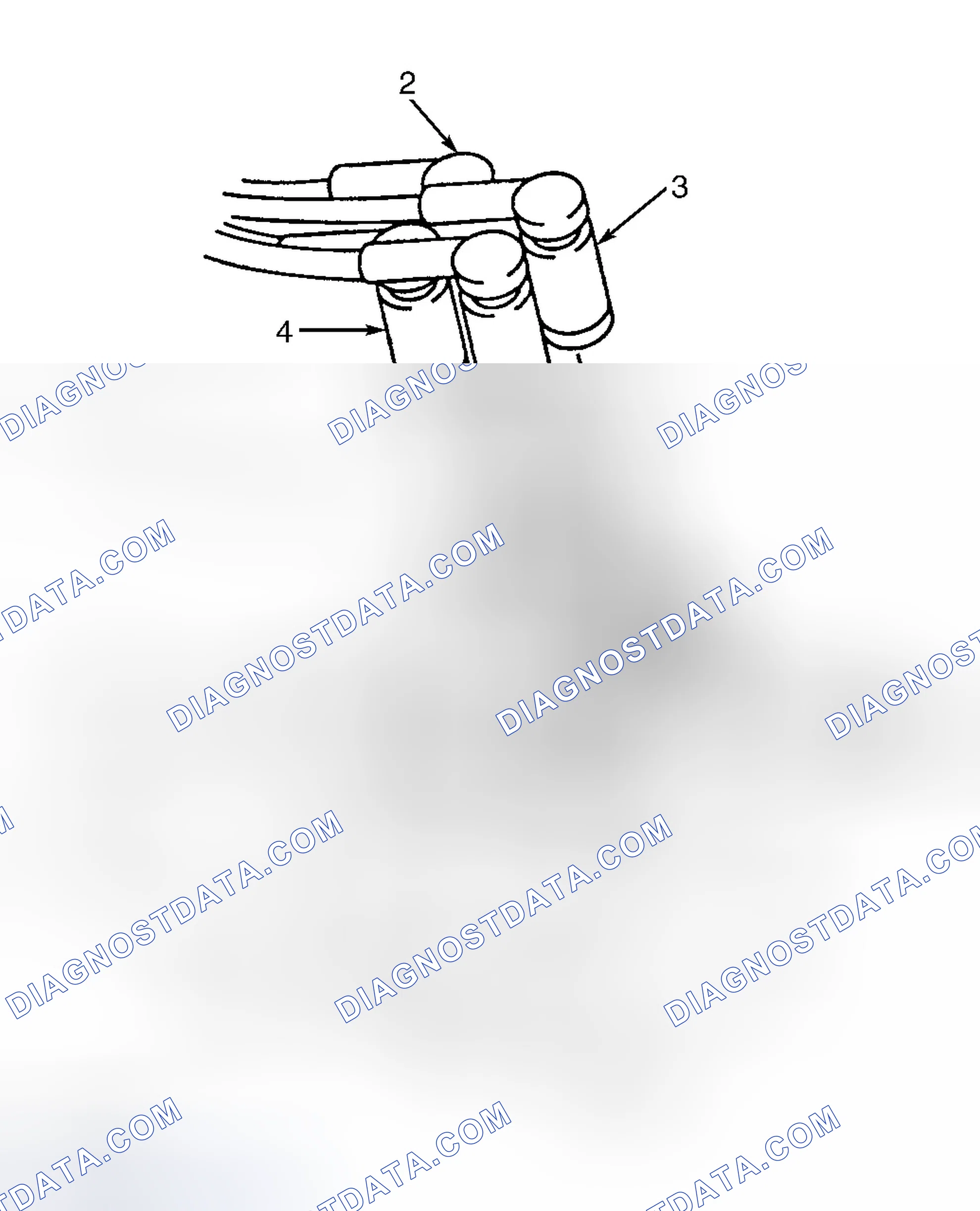 Scheme 9: Ignition Wire Routing (Mazda6 2.3L)
