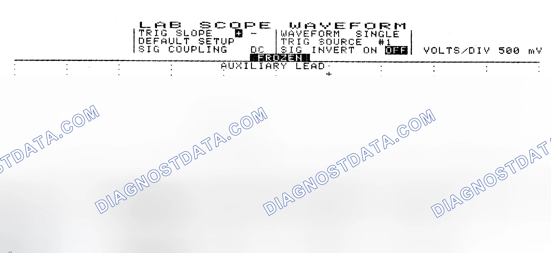 Scheme 10: Single Injector w/Excessive Current Flow - Current Pattern