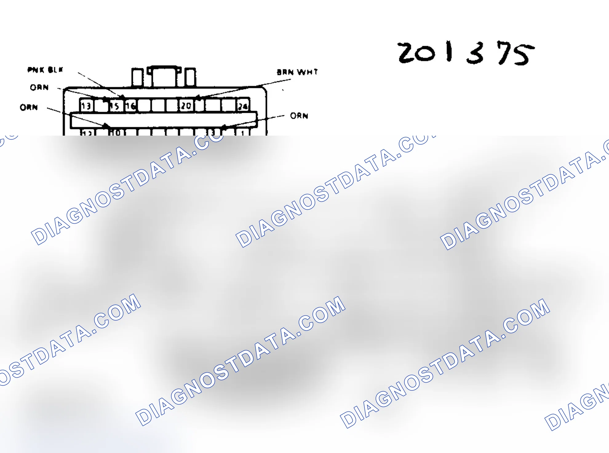 Scheme 70: Chart A1, No "Service Engine Soon" Light, Schematic