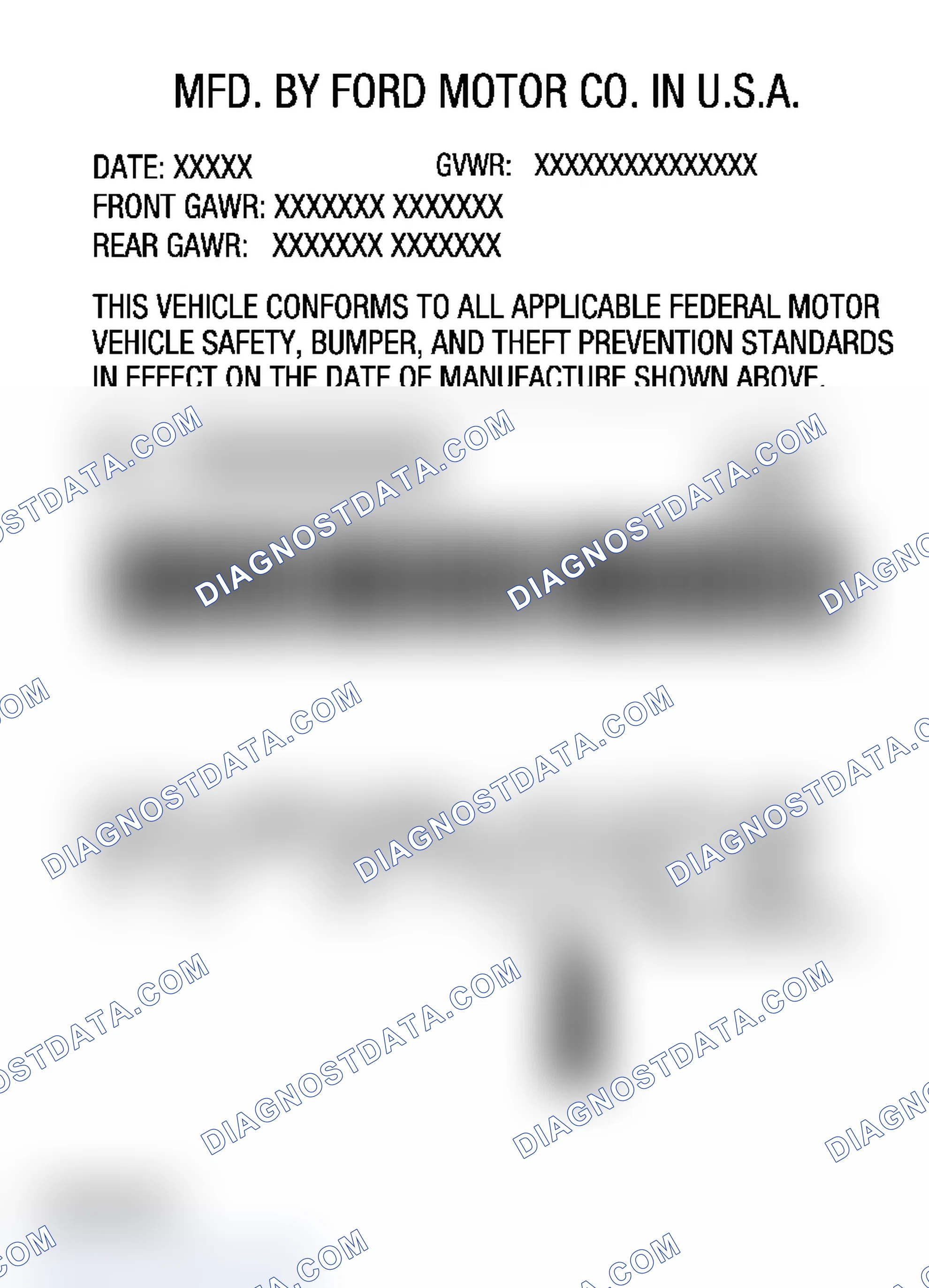 Scheme 29: Transmission Code - Ford Five Hundred, Mercury Montego
