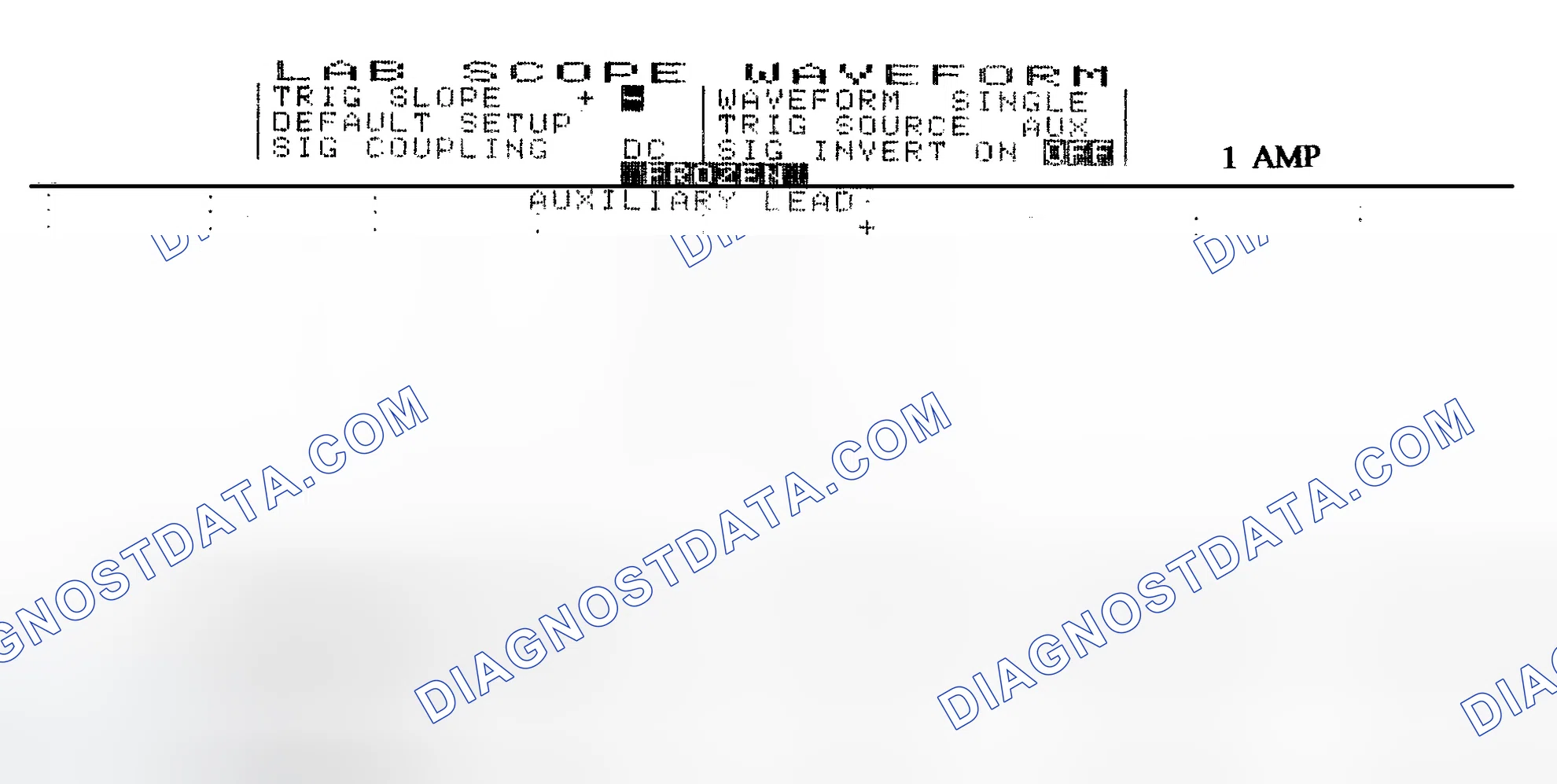 Scheme 20: Single Injector w/Normal Current Flow - Current Pattern