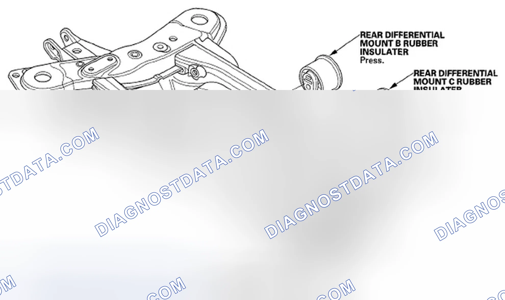 Scheme 62: Rear Differential Mount Replacement