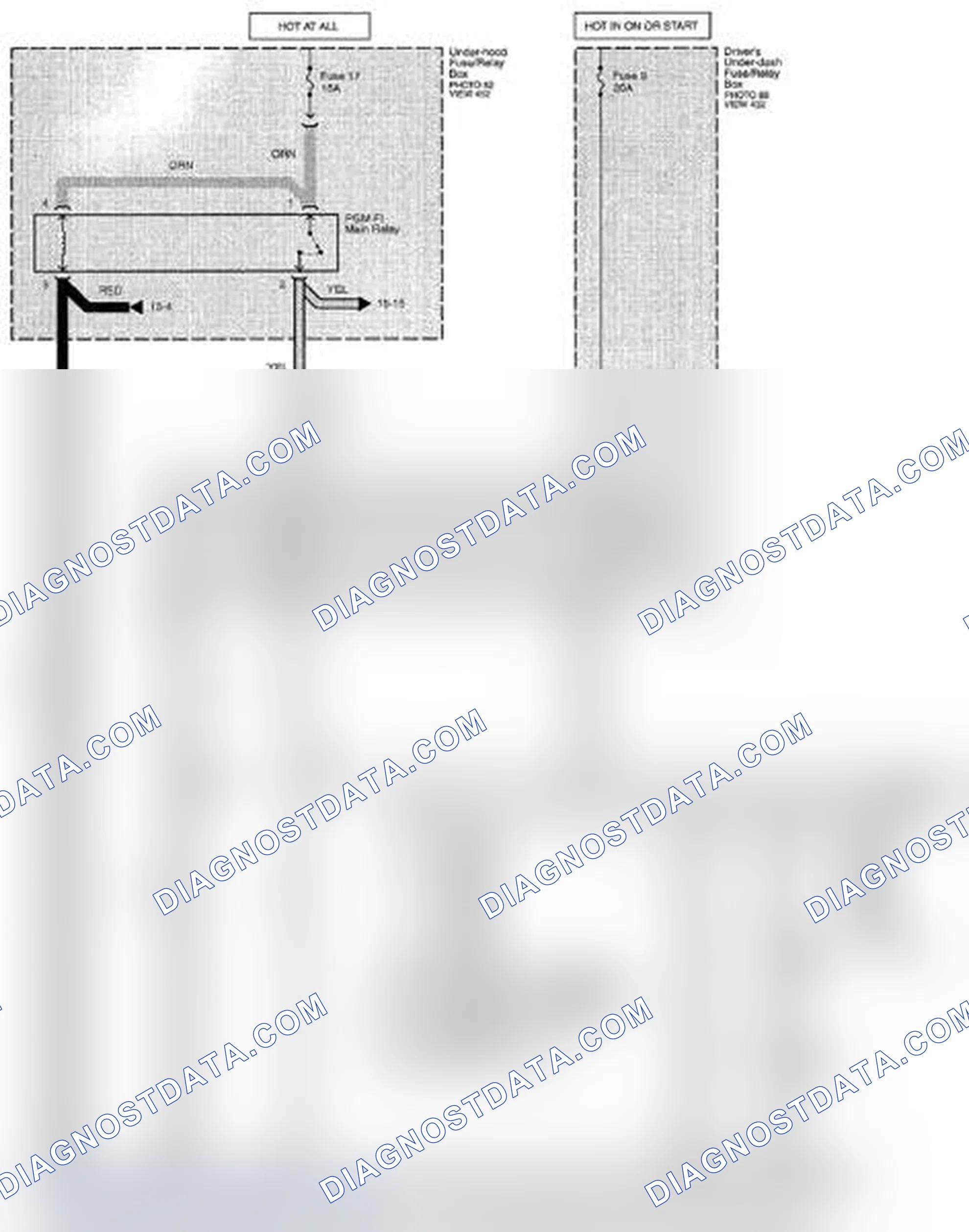 Scheme 152: Fuel Supply System Circuit Diagram (Page 23-9)