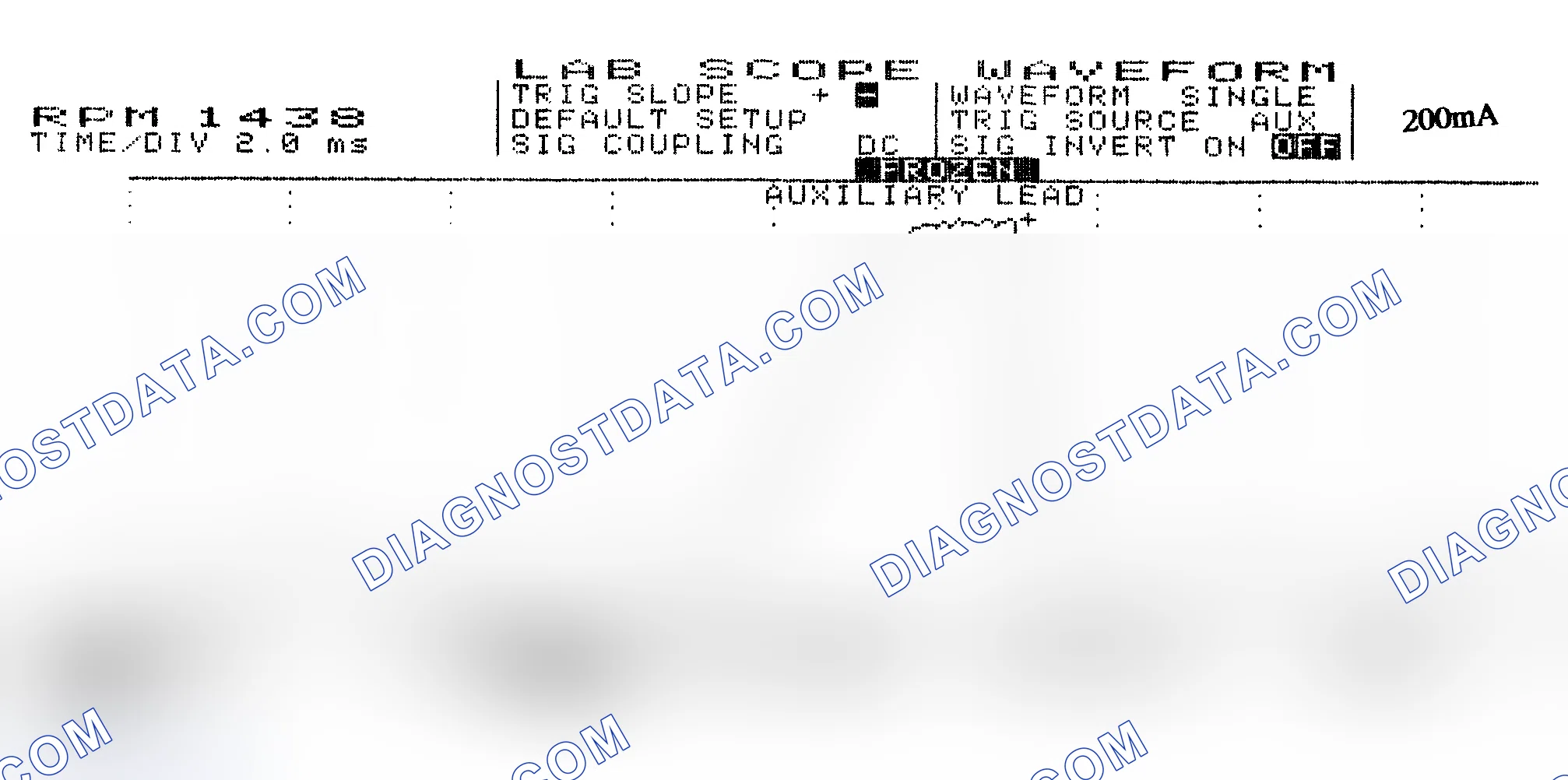 Scheme 15: Single Injector w/Normal Current Flow - Current Pattern