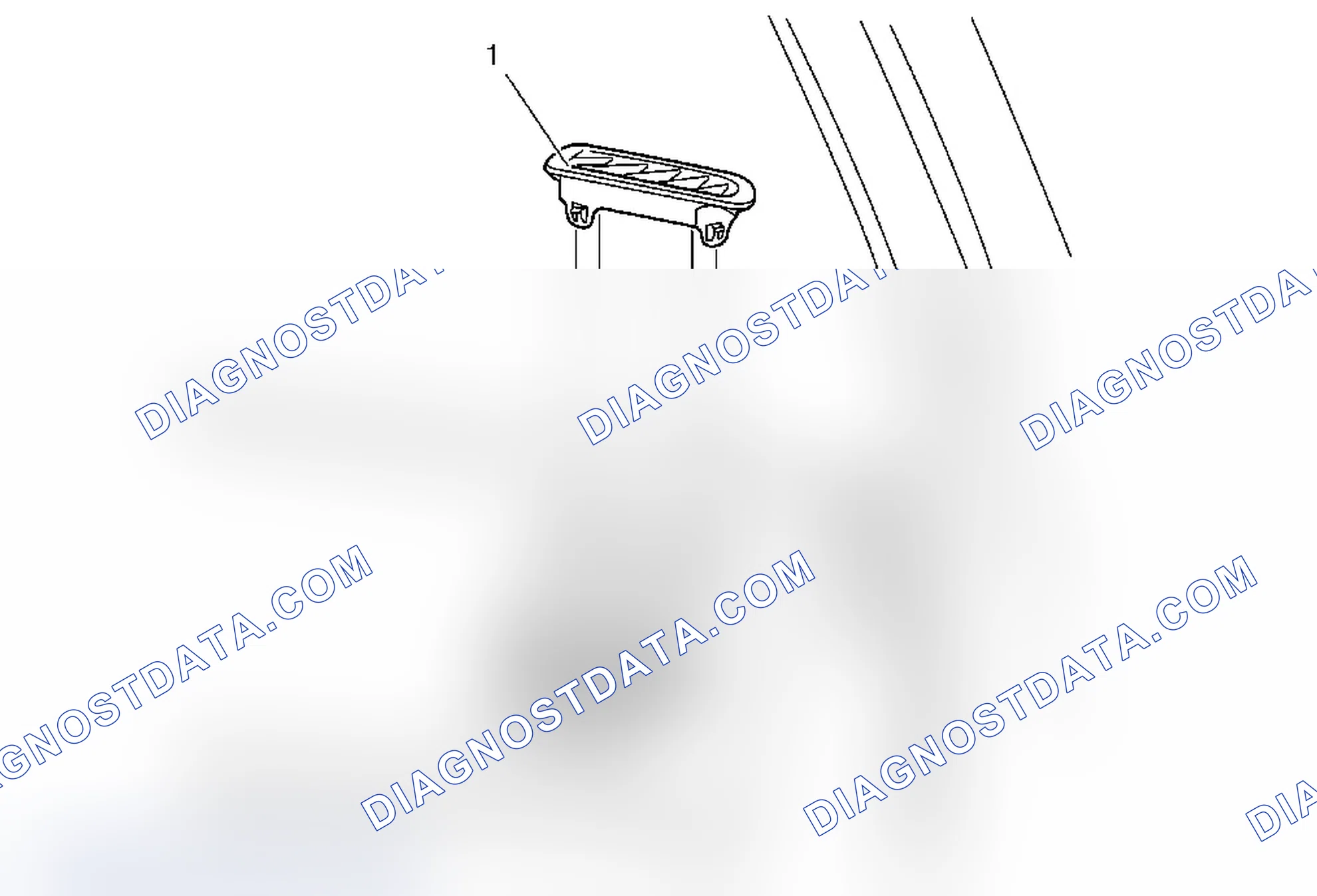 Scheme 28: Side Window Defogger Outlet Grille Replacement - Right Side