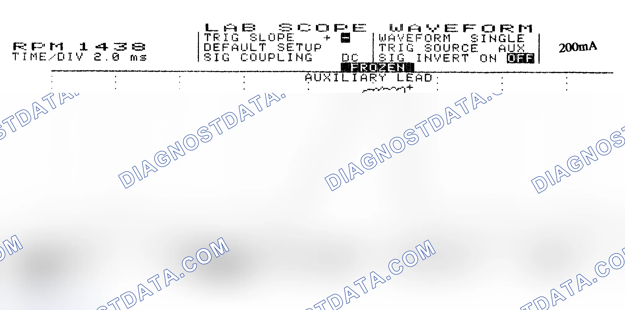Scheme 15: Single Injector w/Normal Current Flow - Current Pattern