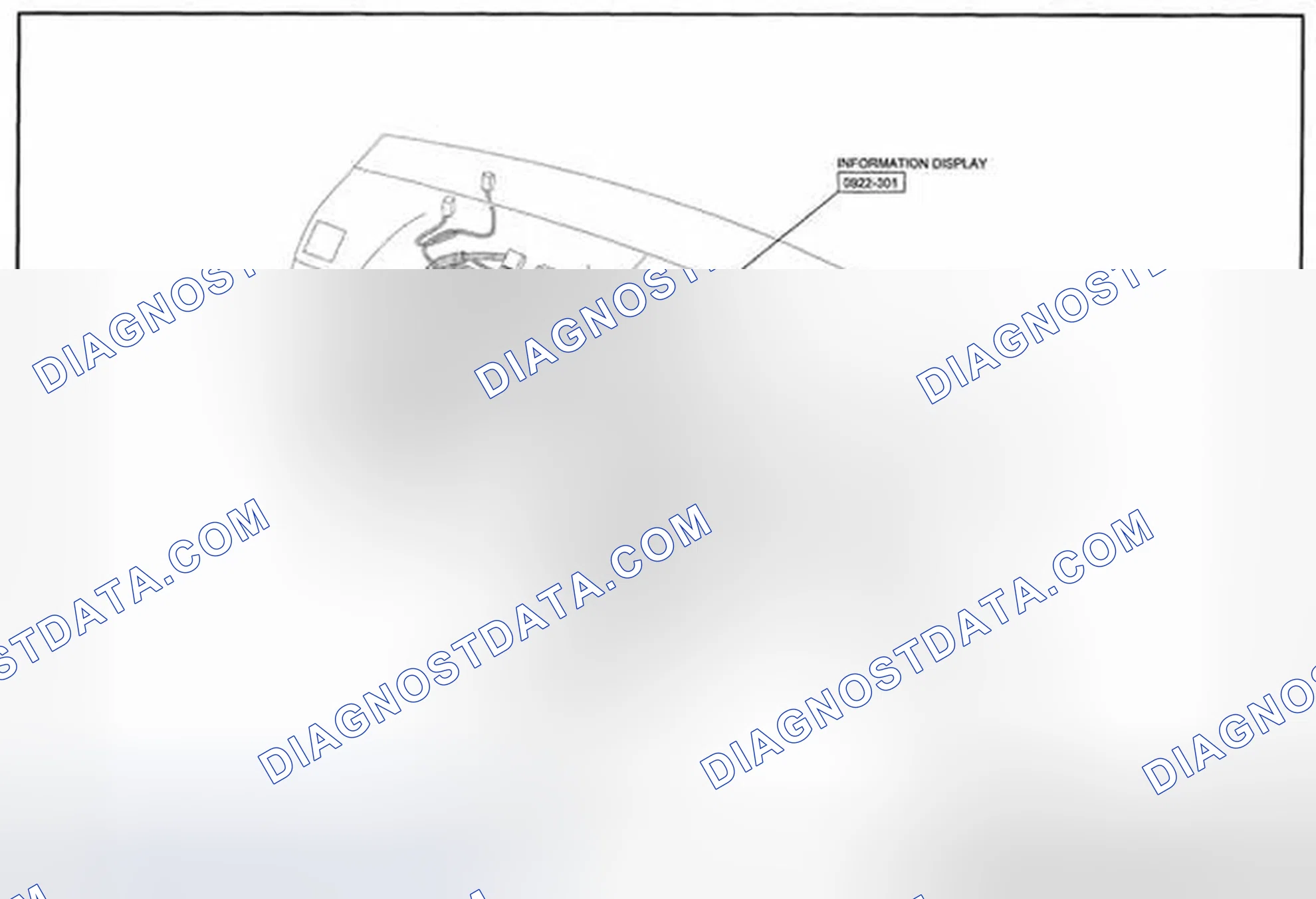 Scheme 355: Information Display System Wiring Diagram - 0922-3b (2 Of 2)