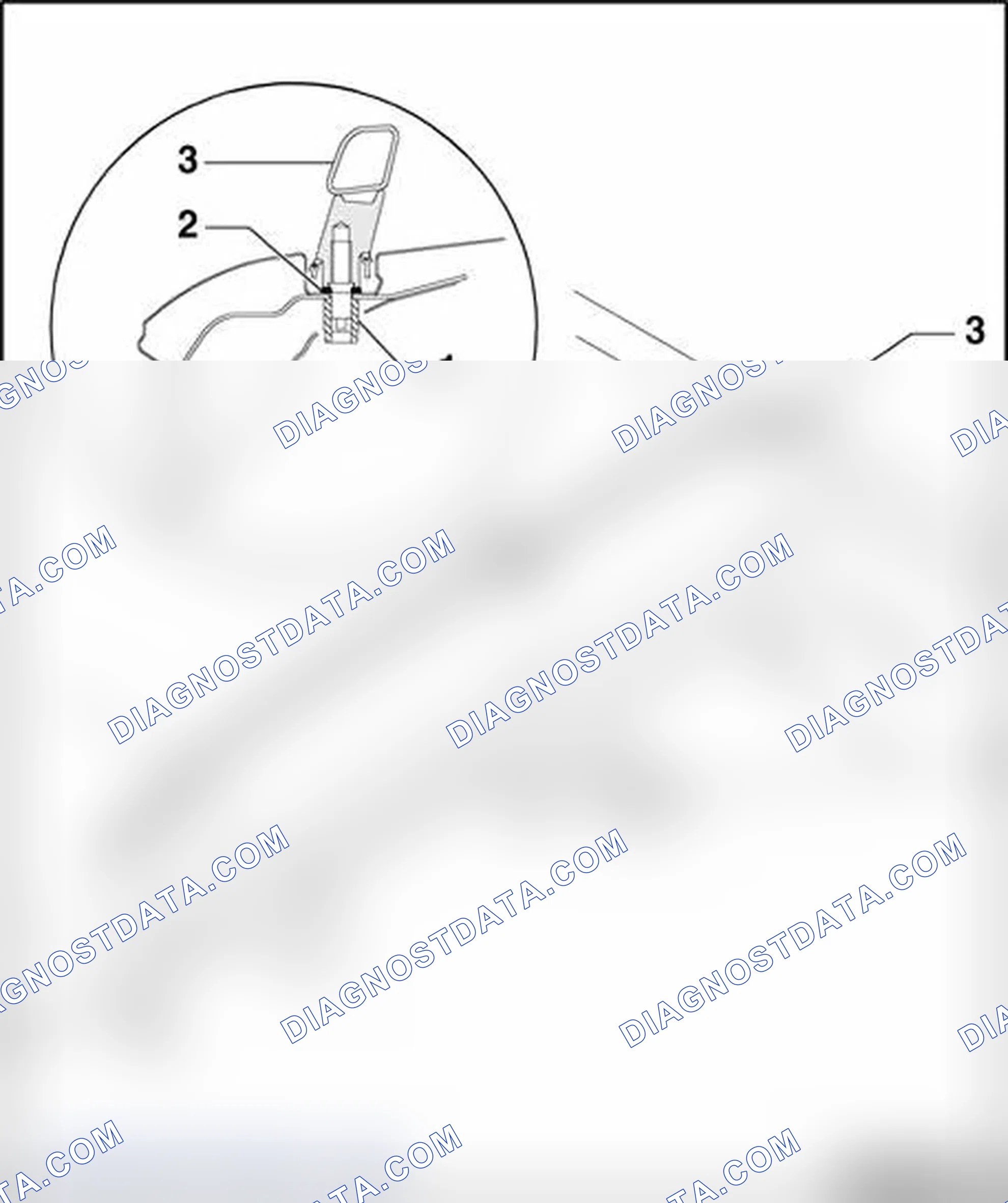 Scheme 251: Roof rail, removing and installing