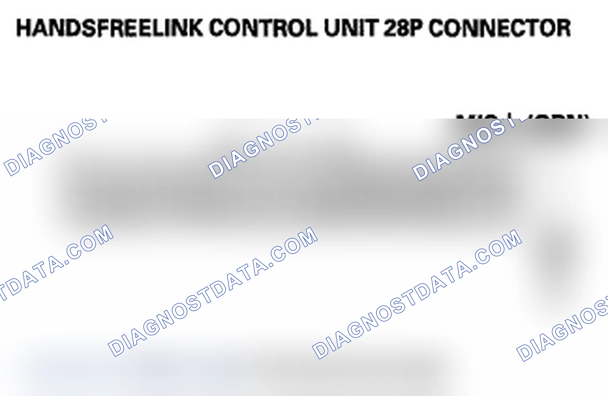 Scheme 237: DTC B1775: Microphone Input/Output Short to Power/Open (without navigation)