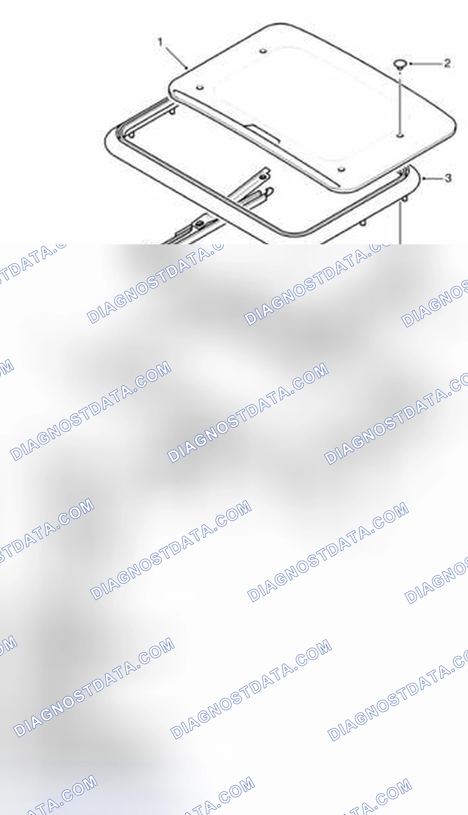 Scheme 2: Sunroof components