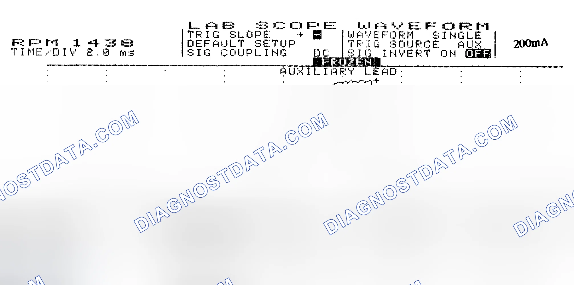 Scheme 15: Single Injector w/Normal Current Flow - Current Pattern