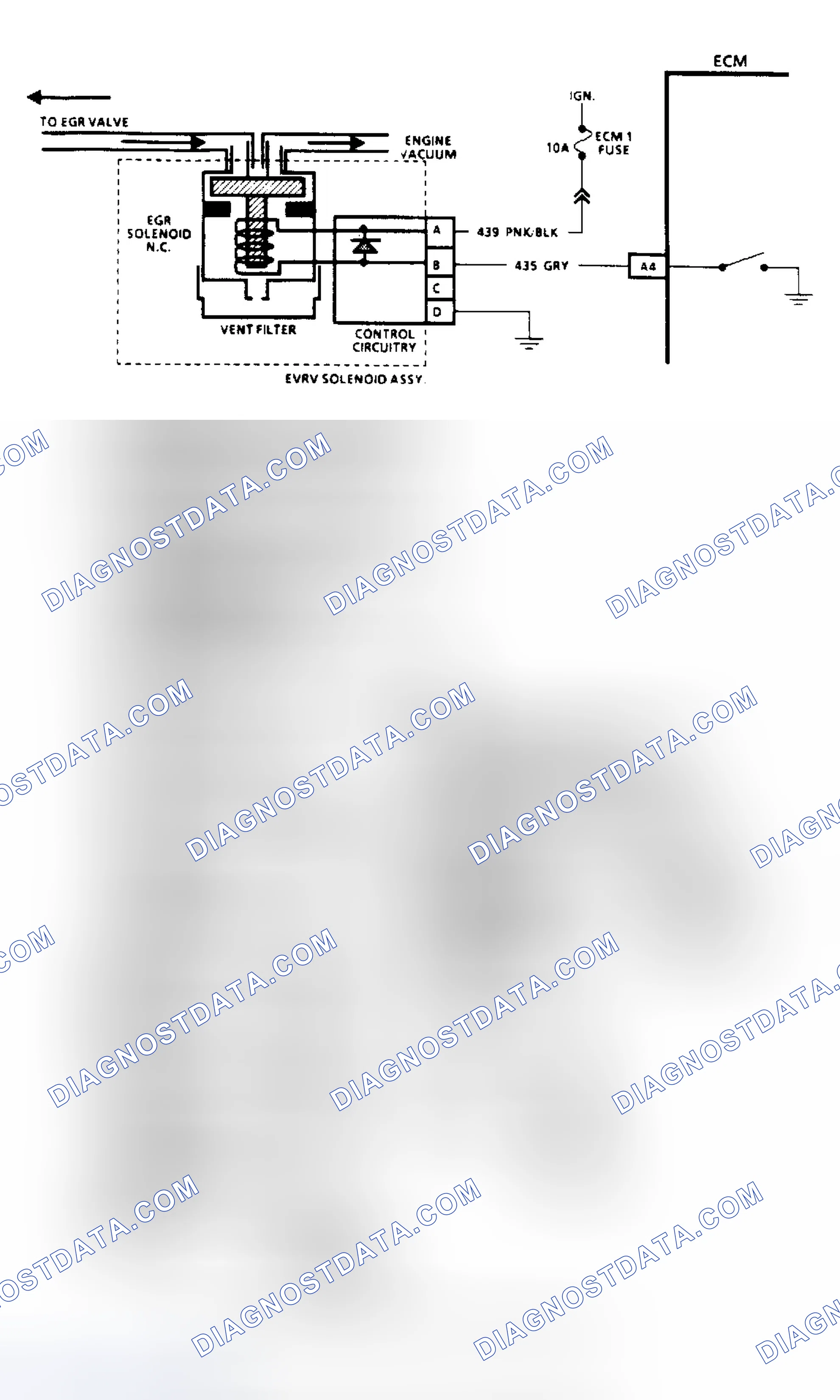 Scheme 65: Code 32: EGR System Error (2.8L, 4.3L, S & T, & 5.7L Over 8500 GVWR)
