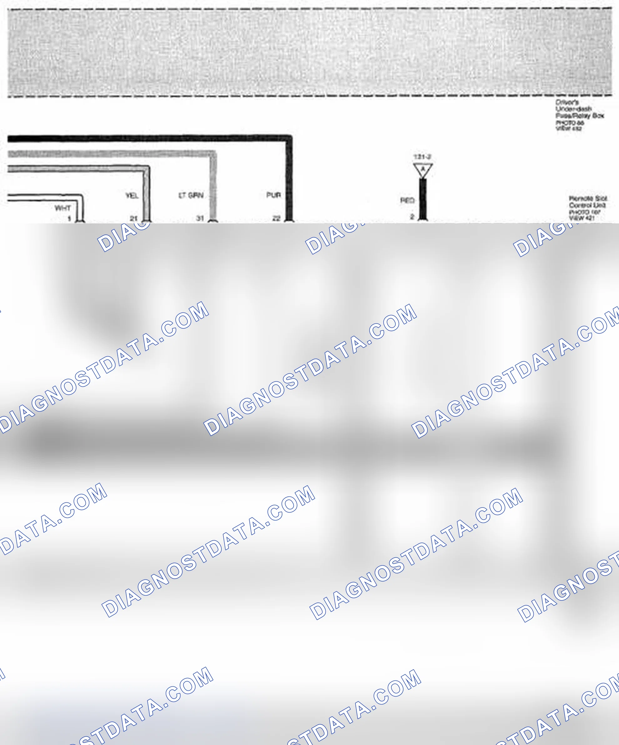 Scheme 287: Keyless Access System Circuit Diagram (Page 131-6)