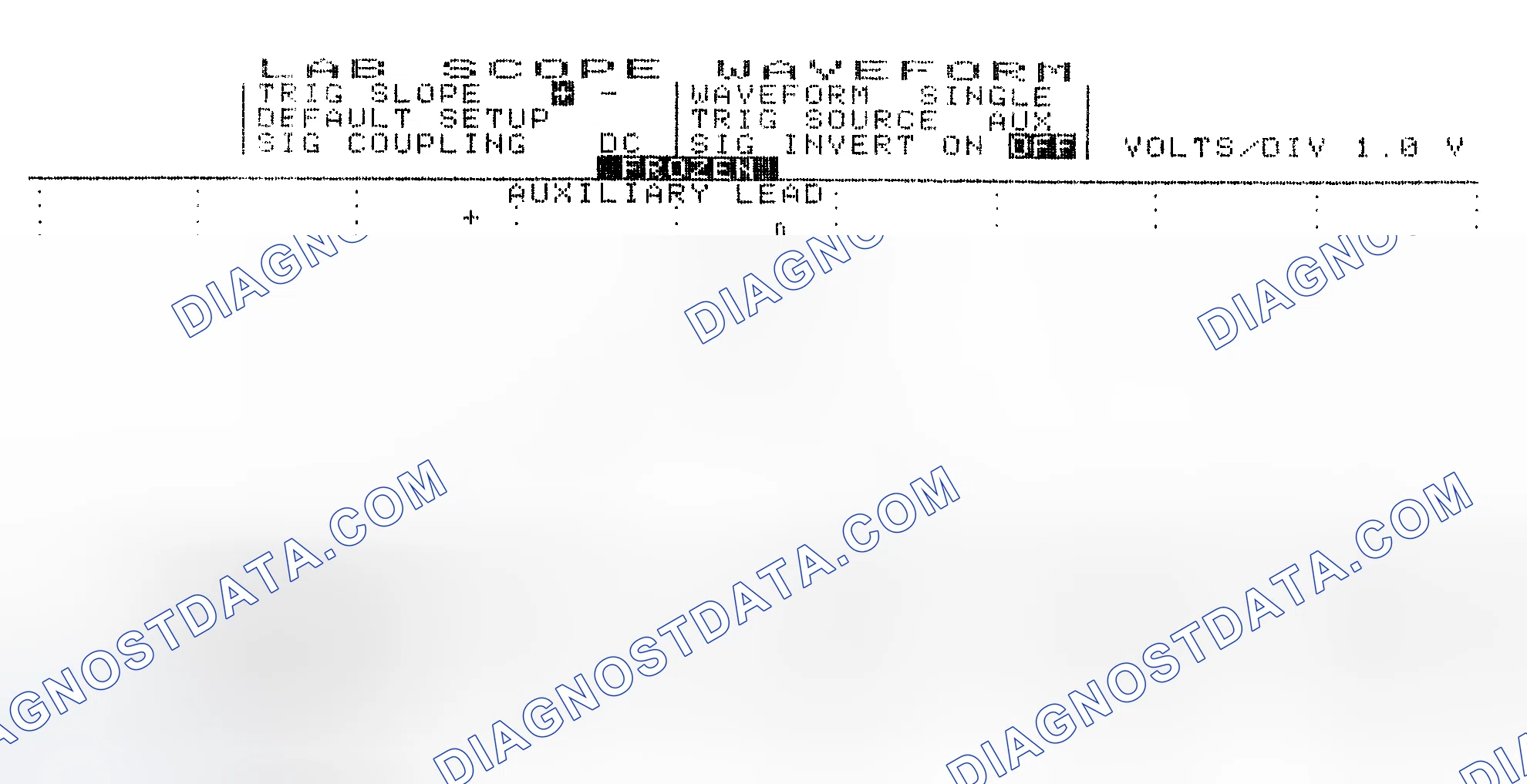 Scheme 19: Single Injector w/Excessive Current Flow - Current Pattern