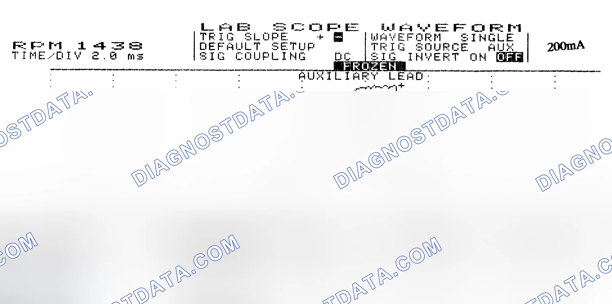 Scheme 15: Single Injector w/Normal Current Flow - Current Pattern