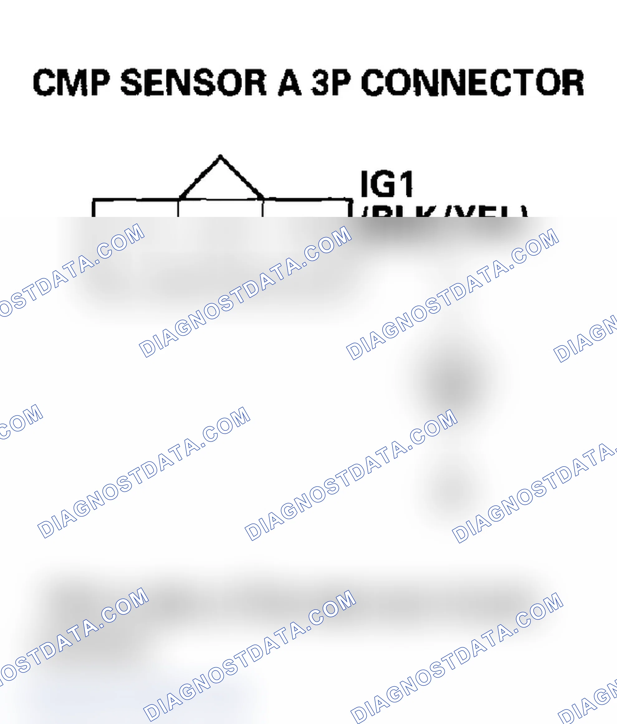 Scheme 318: DTC P0340, P0344: CMP Sensor A No Signal (2002-2004 models); CMP Sensor A Circuit Intermittent Inter