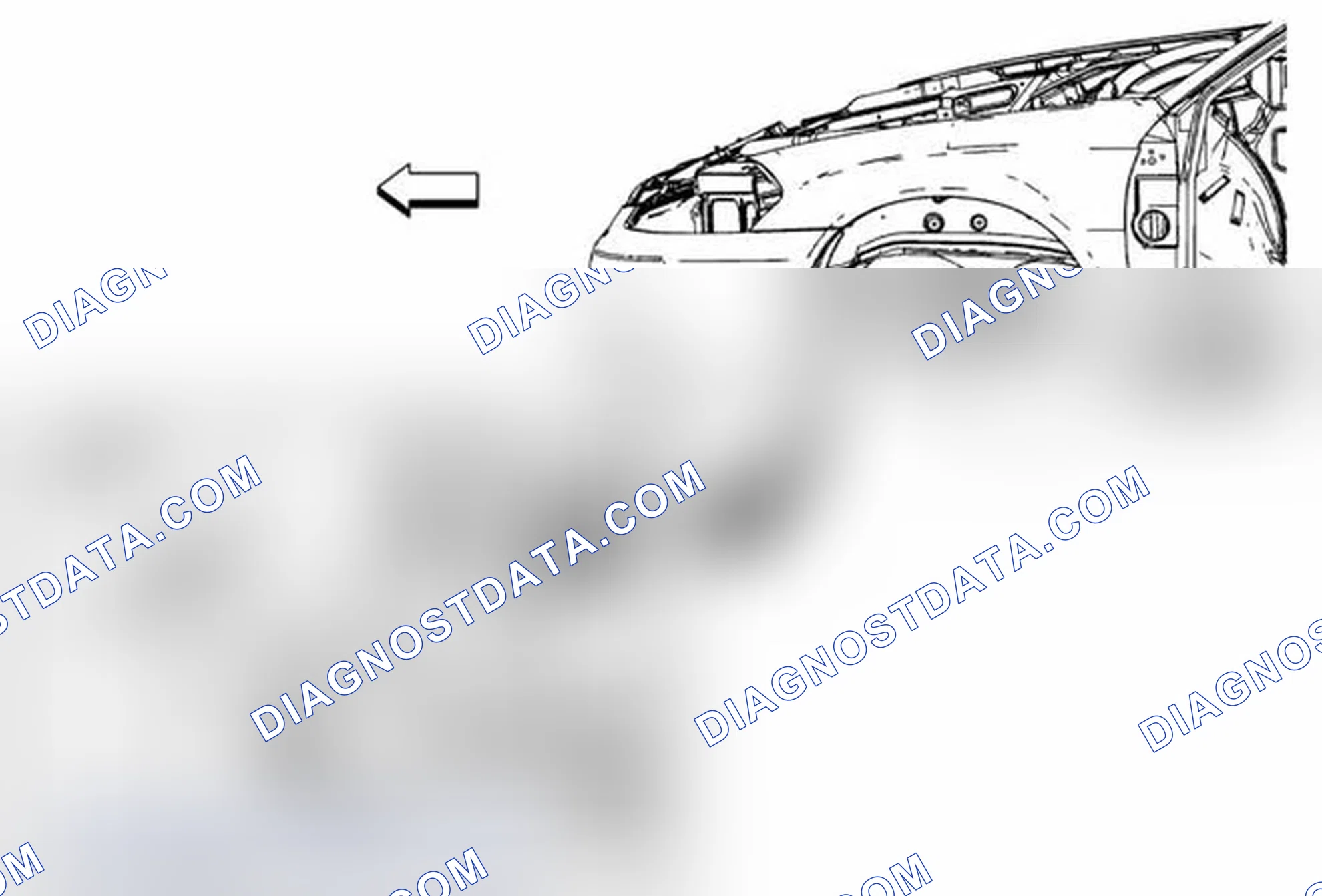 Scheme 3: Engine Splash Shield Replacement (Left)