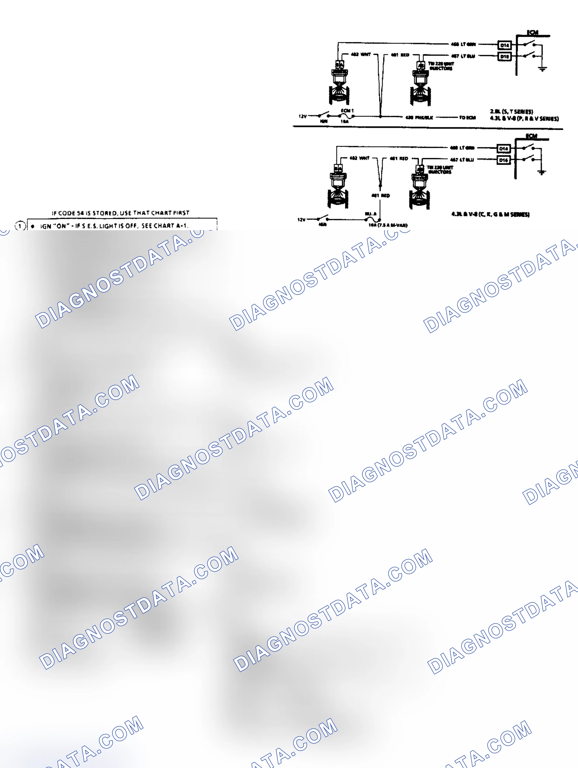 Scheme 27: Chart A3 Cranks, But Will Not Run (All Except 2.5L)