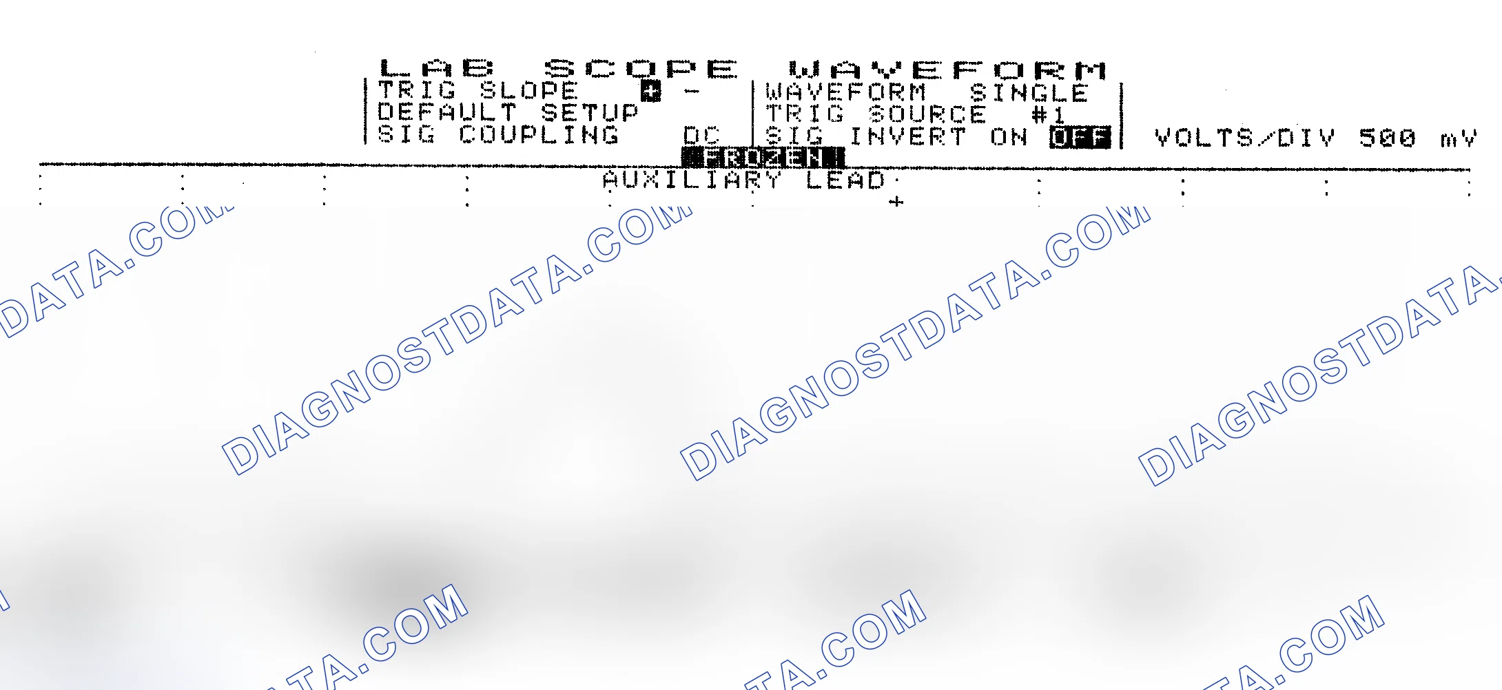 Scheme 10: Single Injector w/Excessive Current Flow - Current Pattern