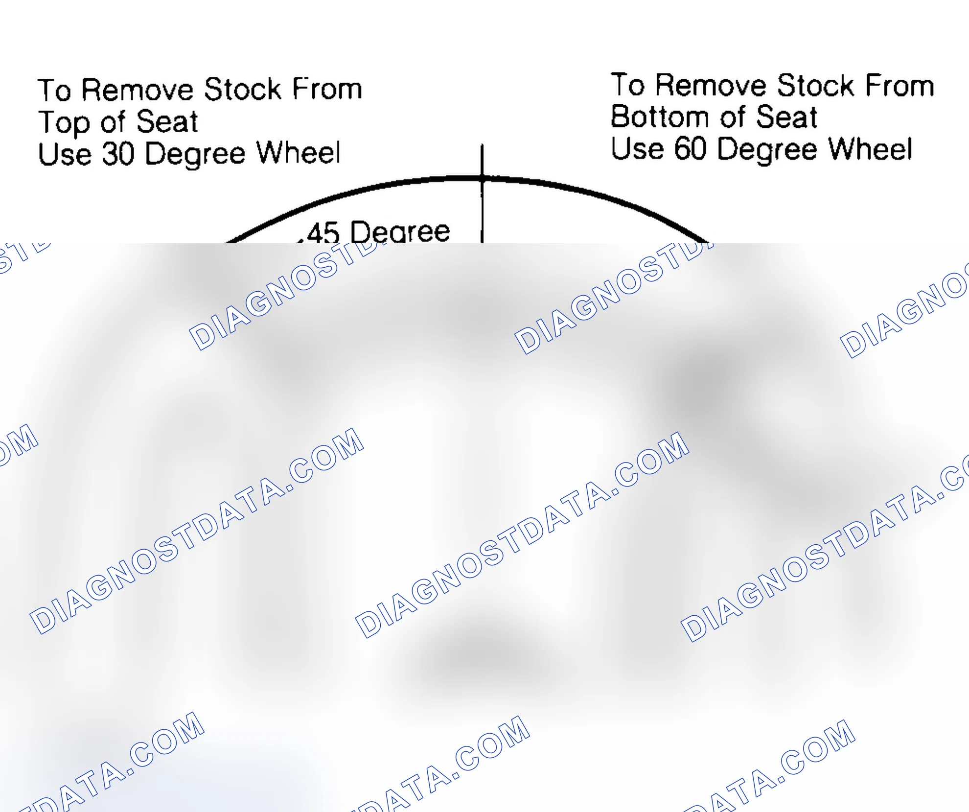 Scheme 12: Adjusting Valve Seat Width