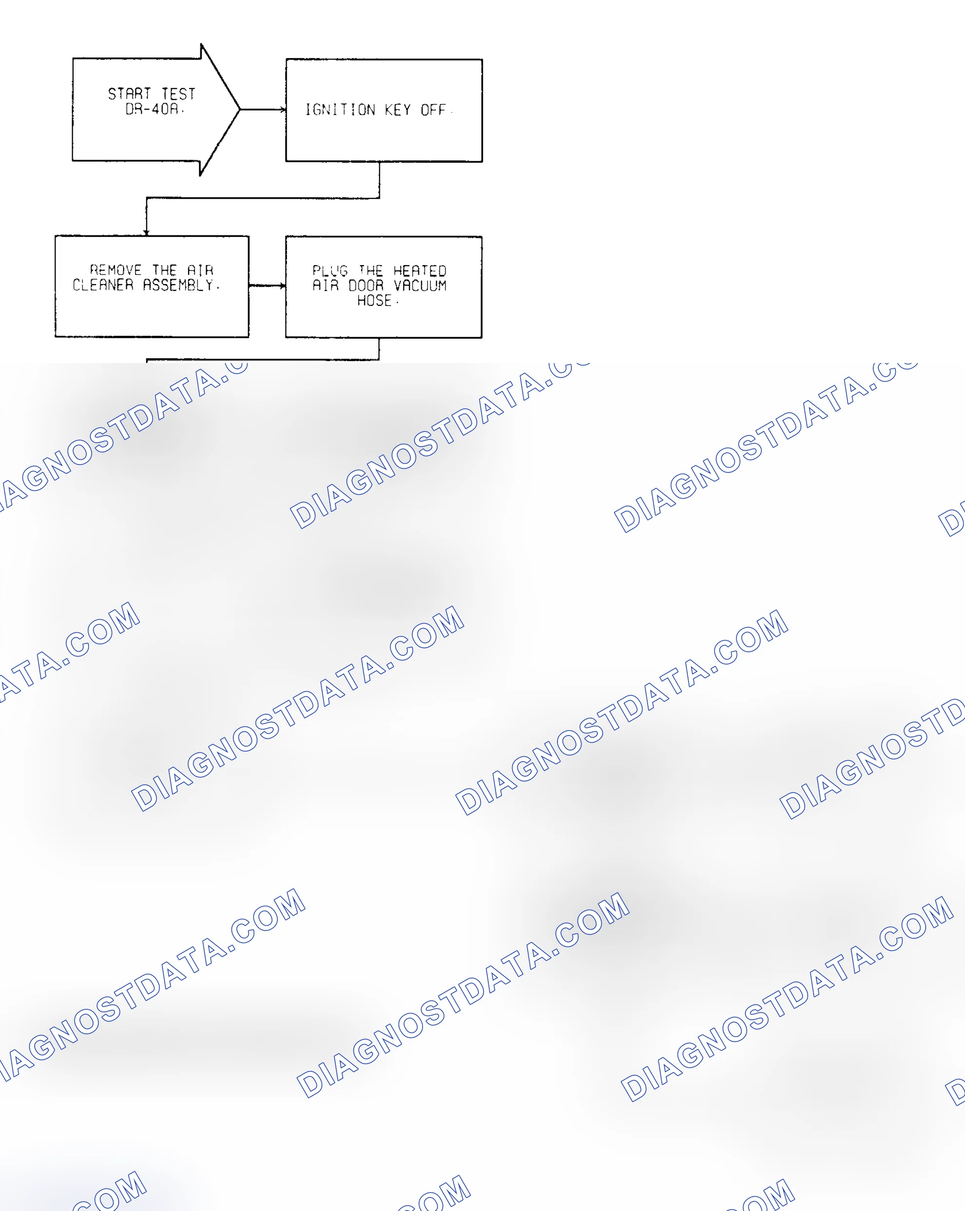 Scheme 191: Test DR-40A: (1 of 2) Engine Vacuum
