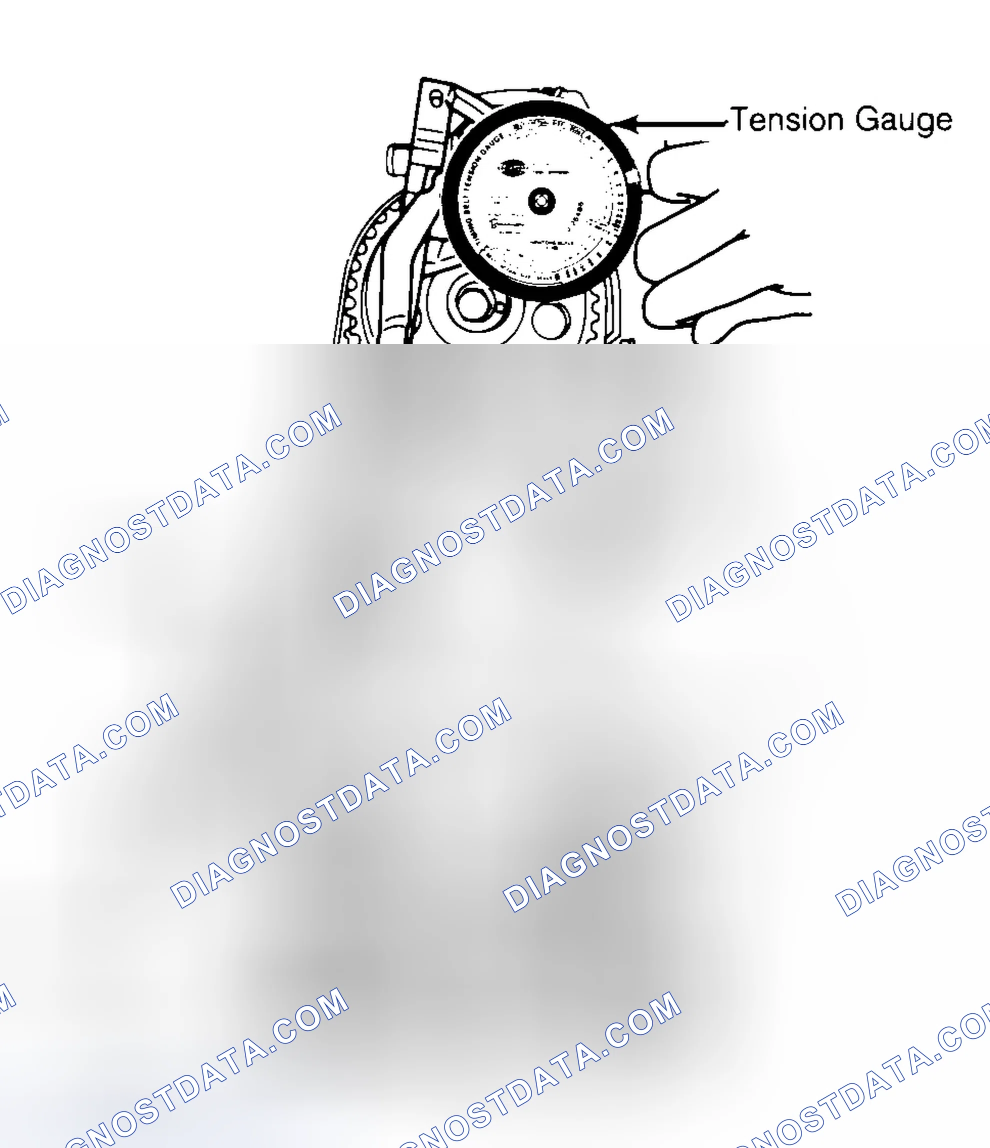 Scheme 3: Adjusting Typical Timing Belt Tension