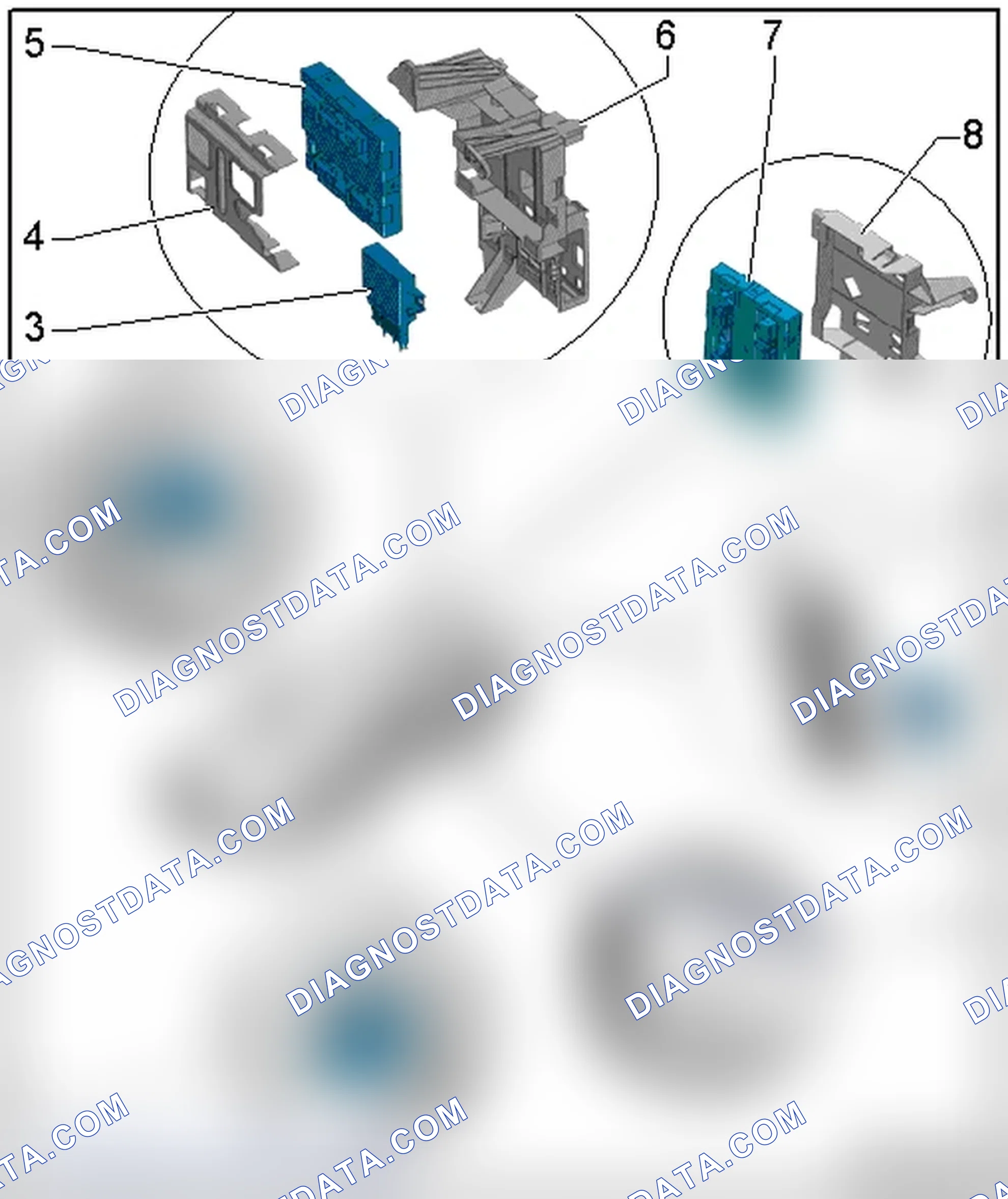 Scheme 158: CENTRAL LOCKING, SERVICING