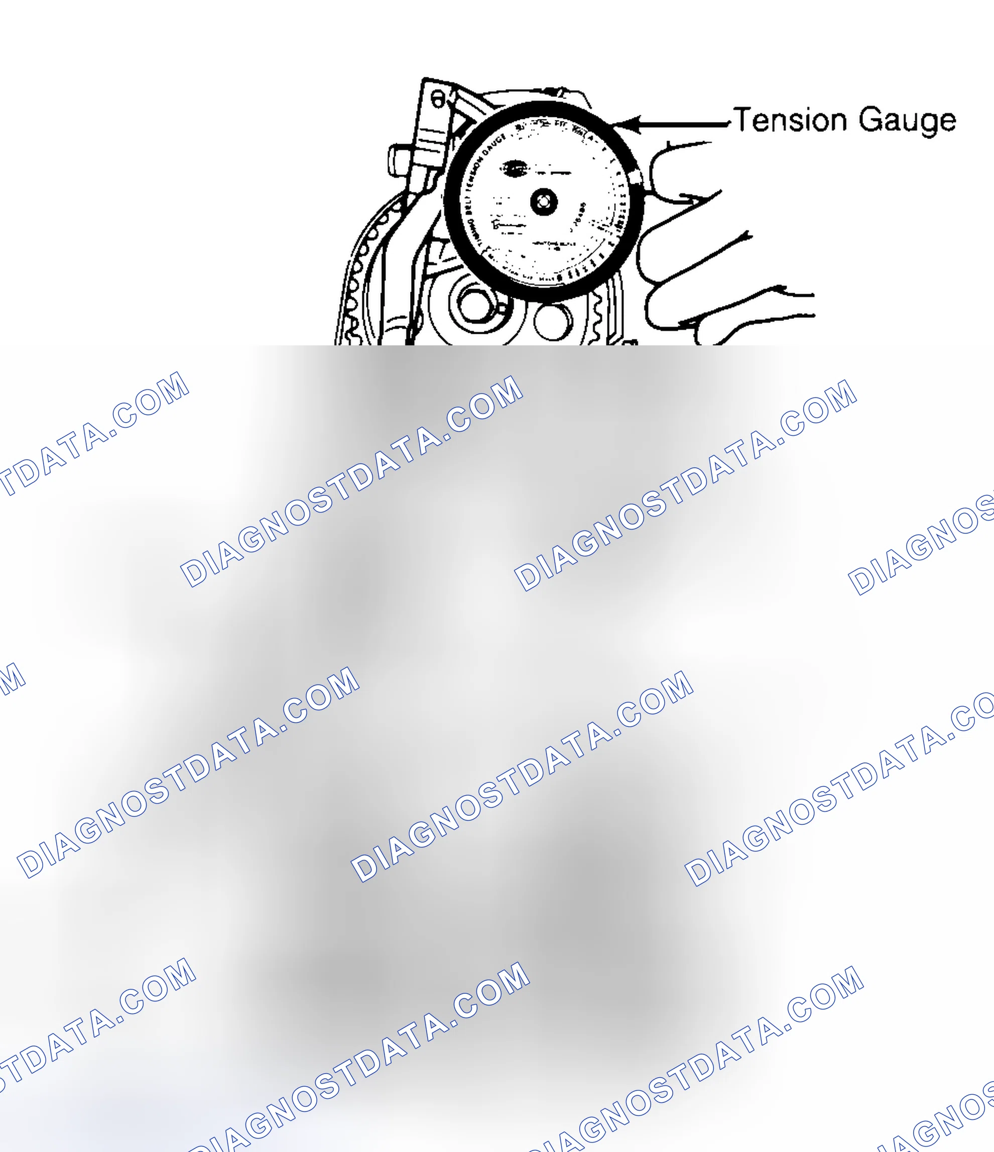 Scheme 3: Adjusting Typical Timing Belt Tension