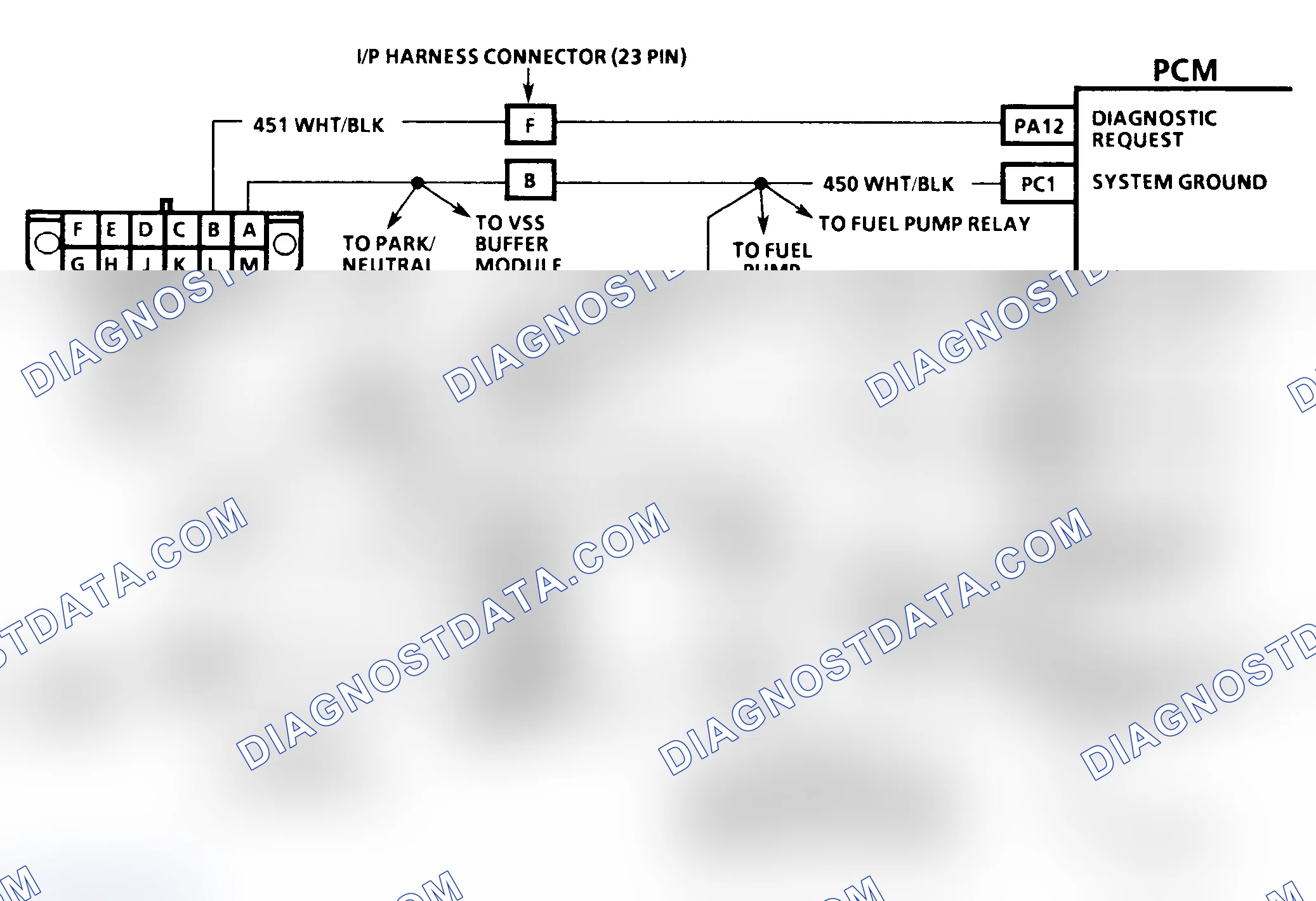 Scheme 312: Diagnostic System Check Schematic ("C" & "K" Series)
