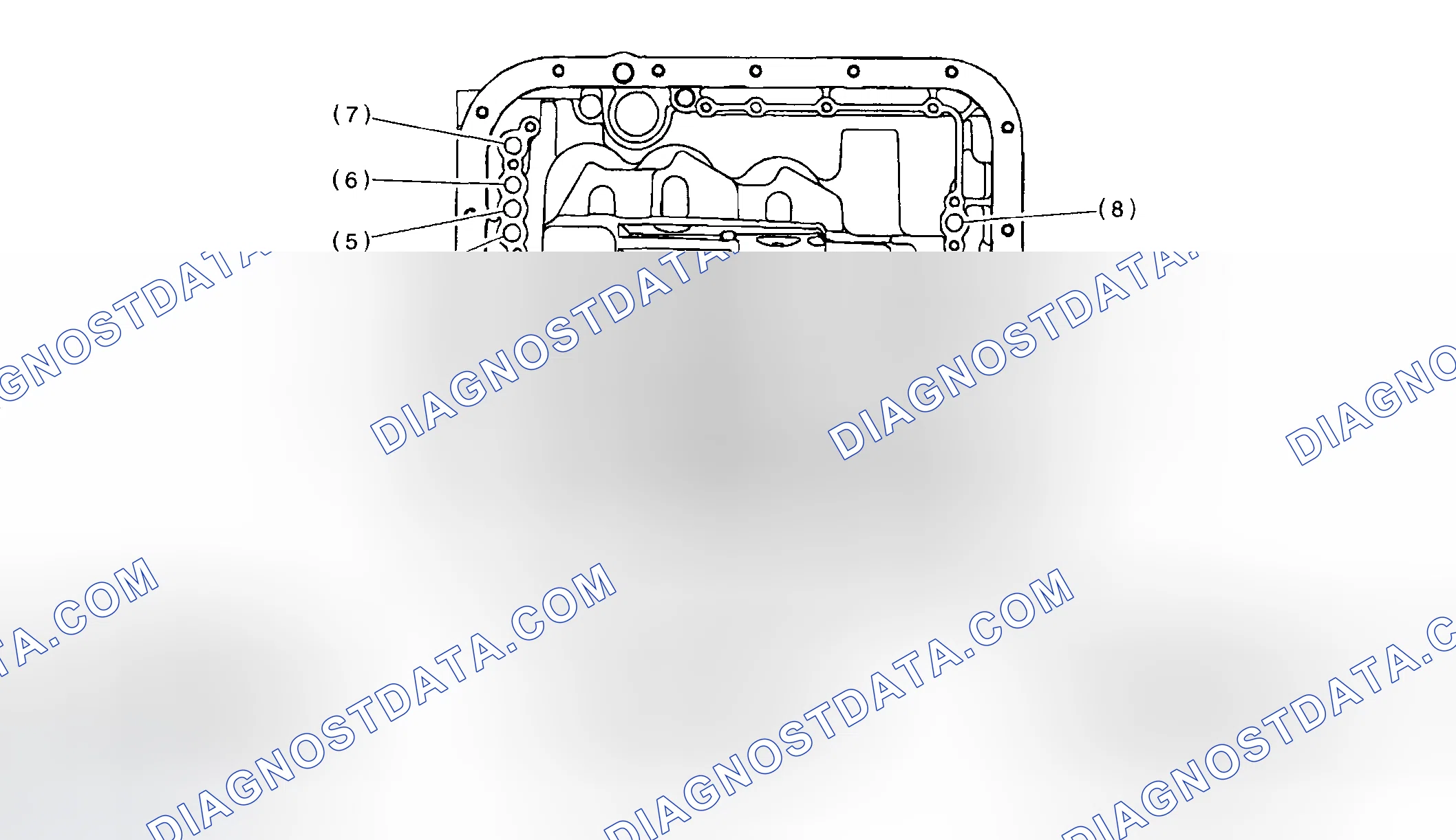 Scheme 42: Transmission Case Fluid Passages