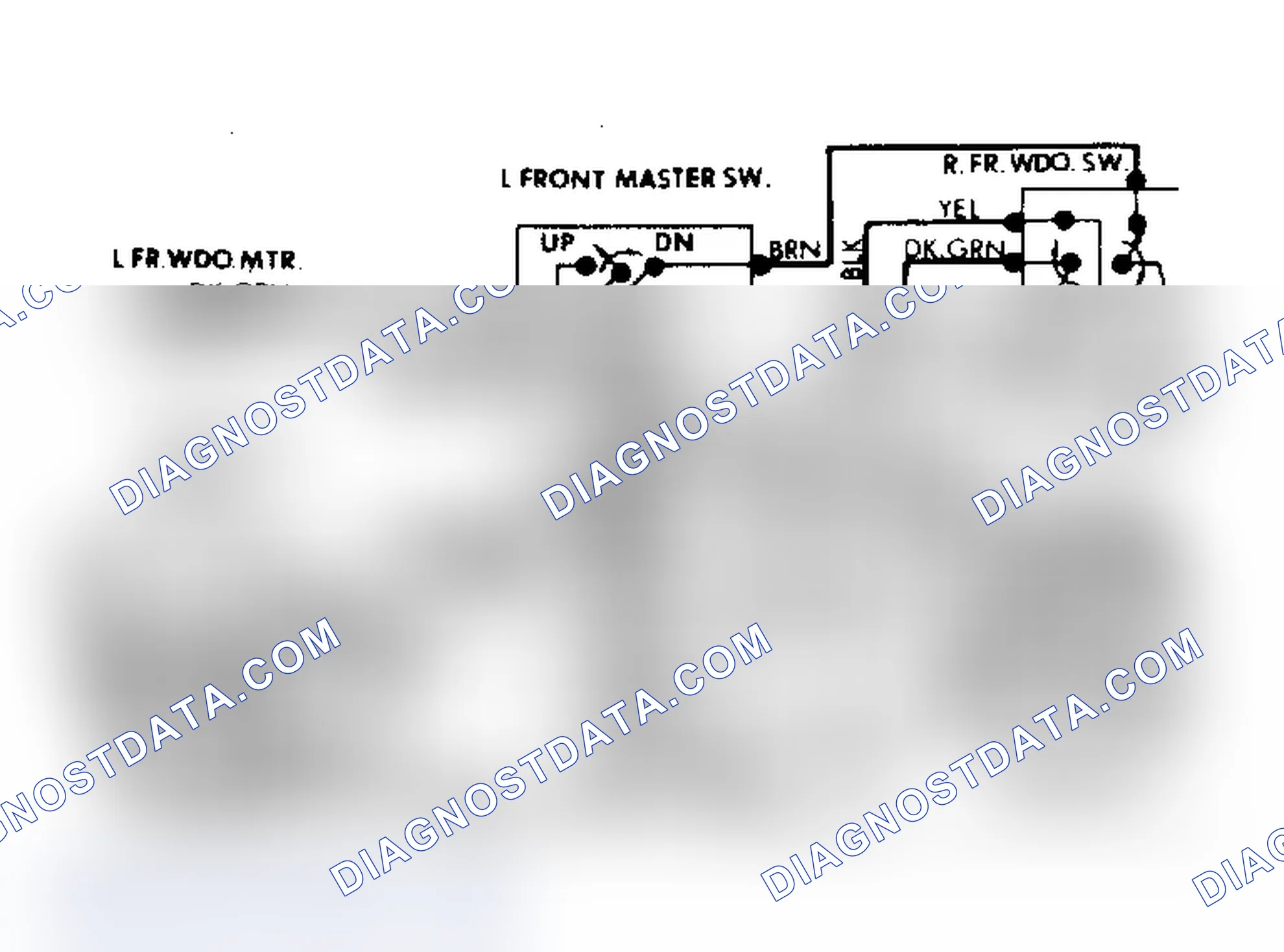 Scheme 5: Aries and Reliant Power Window Schematic