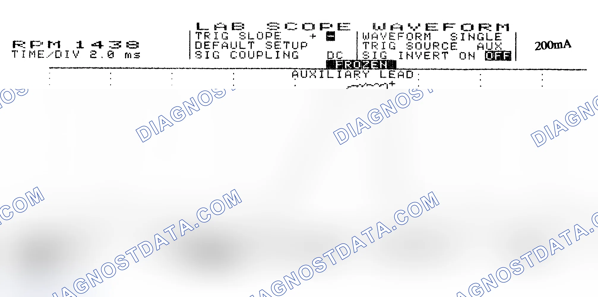Scheme 15: Single Injector w/Normal Current Flow - Current Pattern