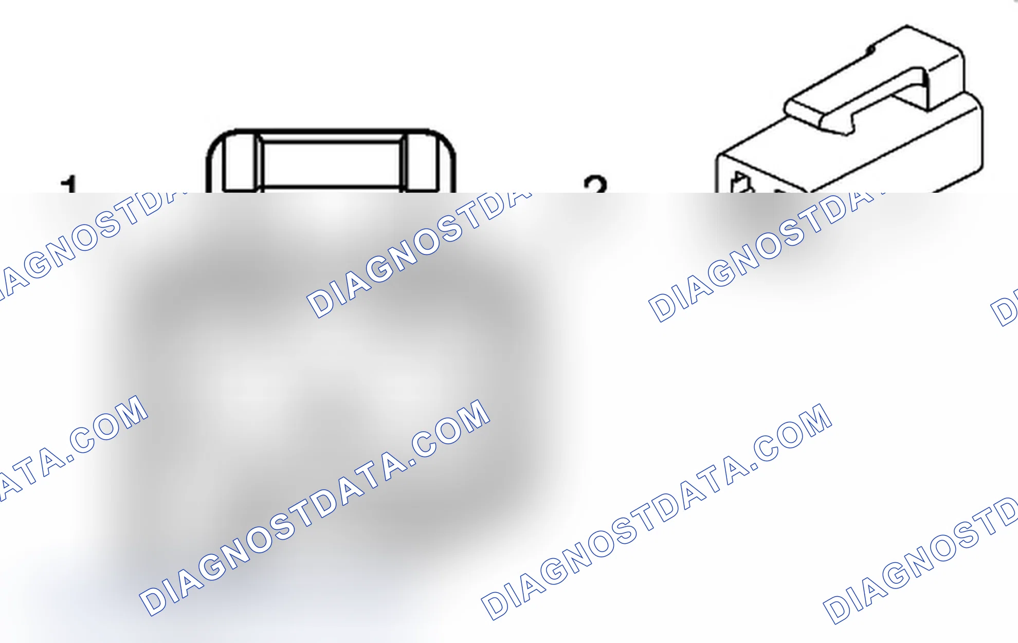 Engine Electrical Connector End Views