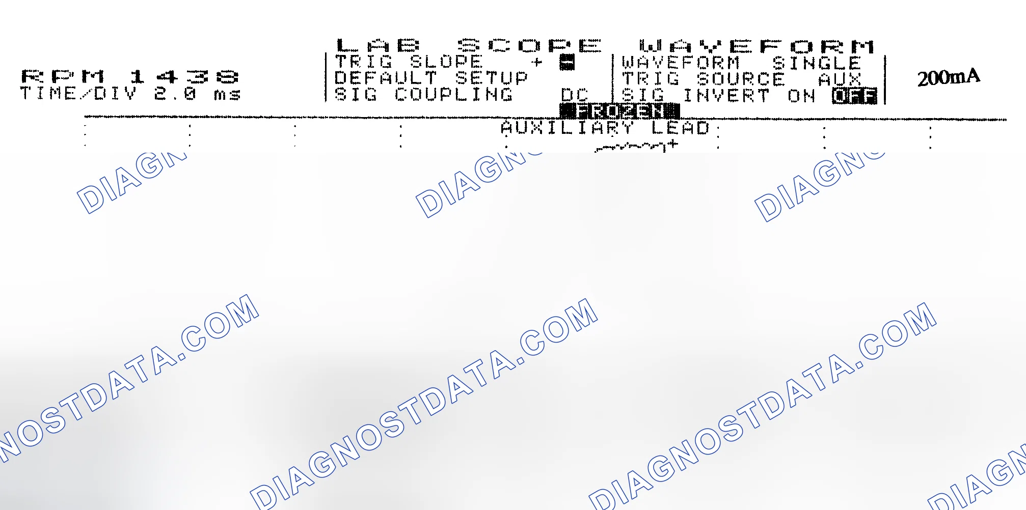 Scheme 15: Single Injector w/Normal Current Flow - Current Pattern