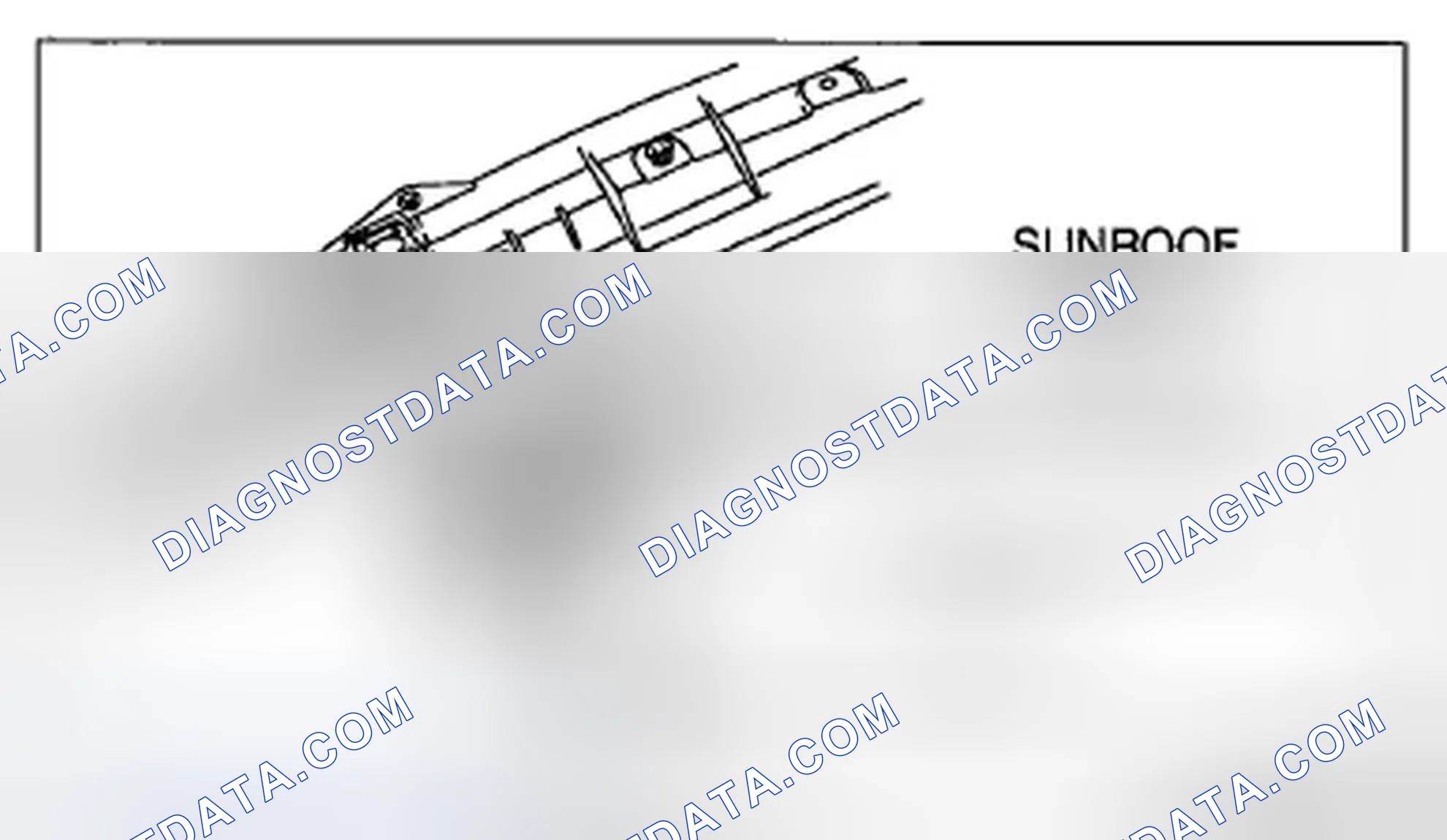 Scheme 14: SUNROOF MOTOR REMOVAL/INSTALLATION