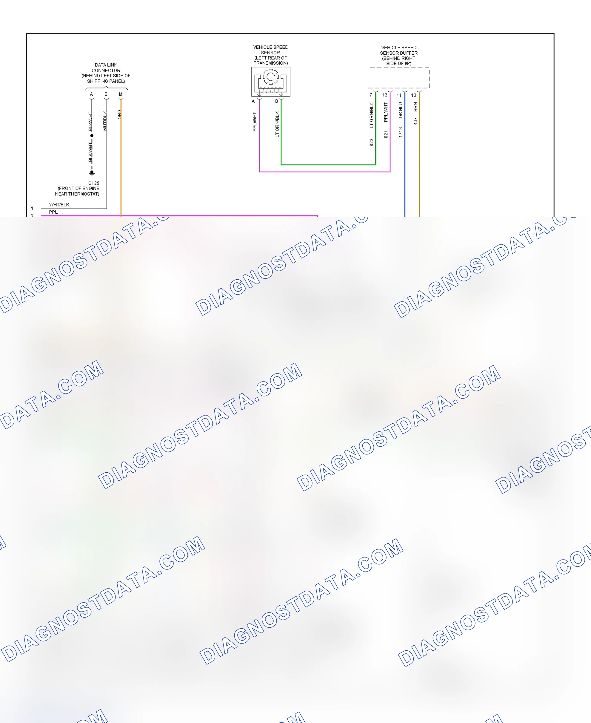 Scheme 387: Wiring Diagram ("P" Series - Commercial & Motorhome - 7.4L With 4L80-E - 3 Of 3)