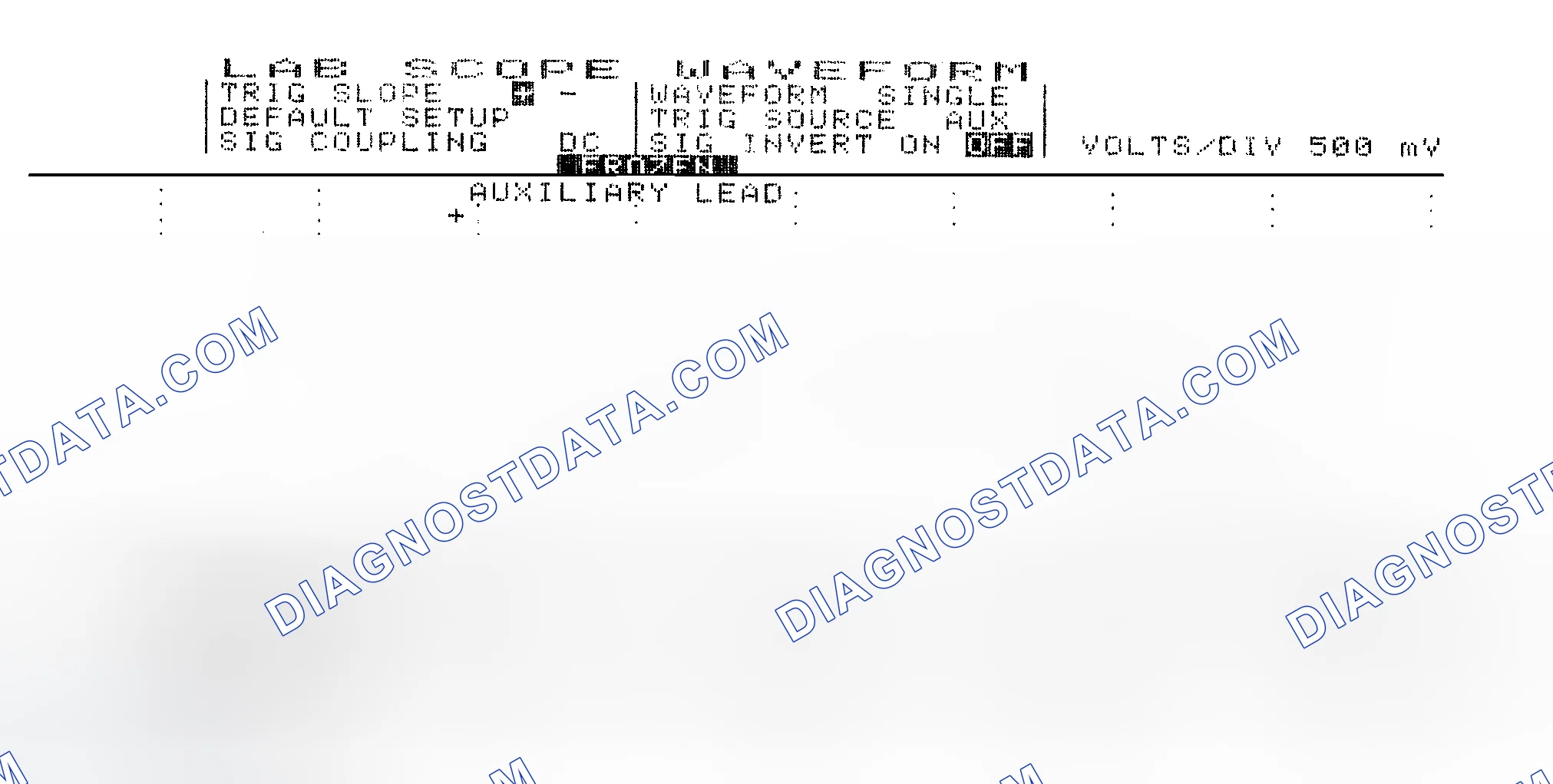 Scheme 14: Single Injector w/Excessive Current Flow - Current Pattern