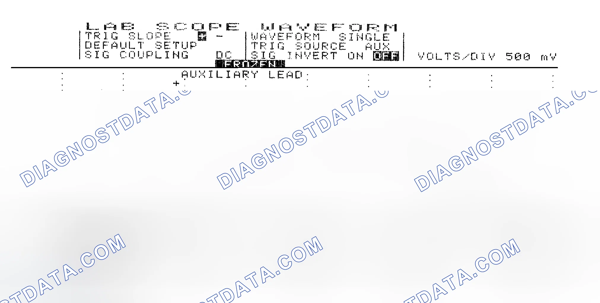 Scheme 14: Single Injector w/Excessive Current Flow - Current Pattern