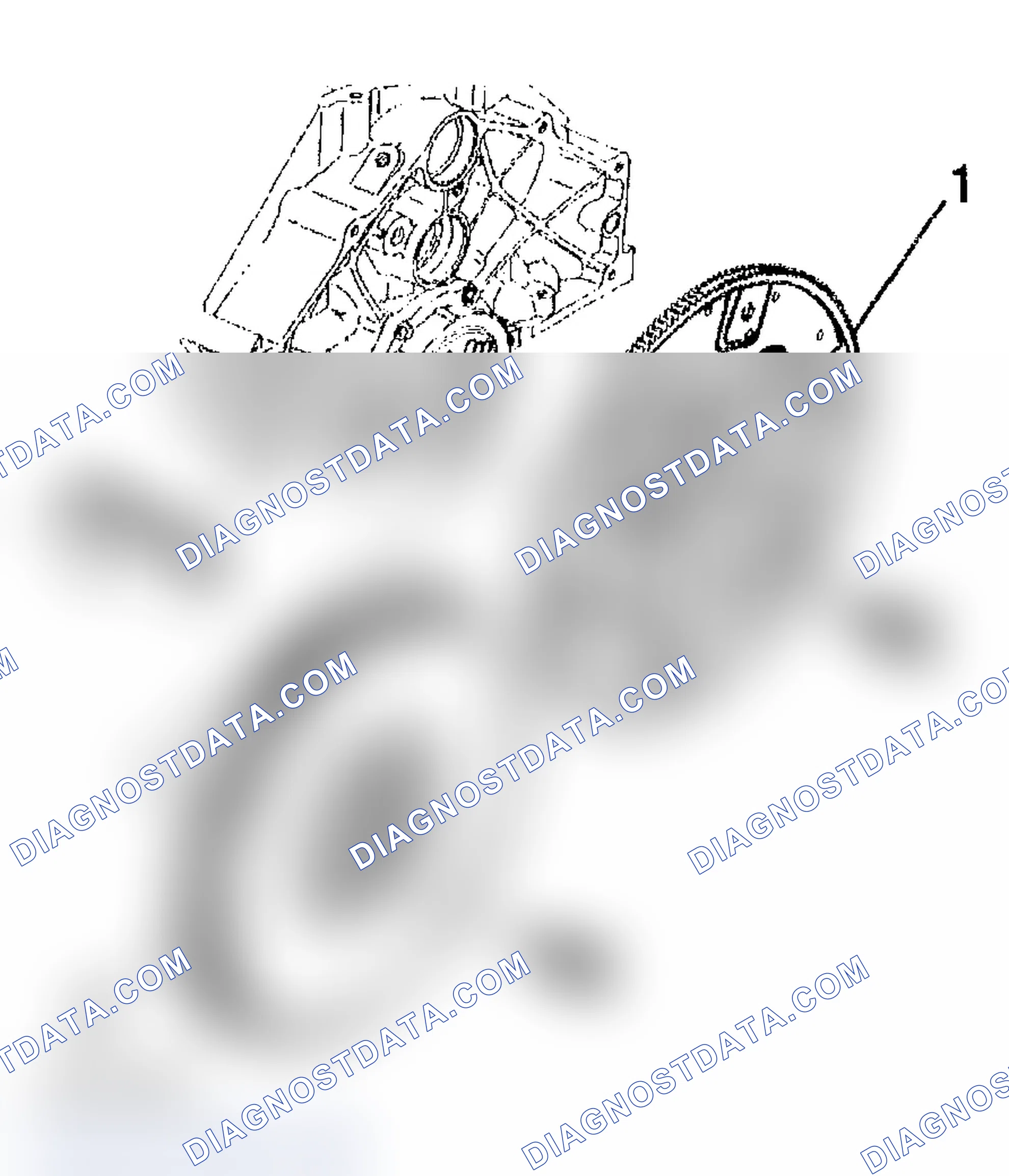 Scheme 614: Engine Flywheel Removal
