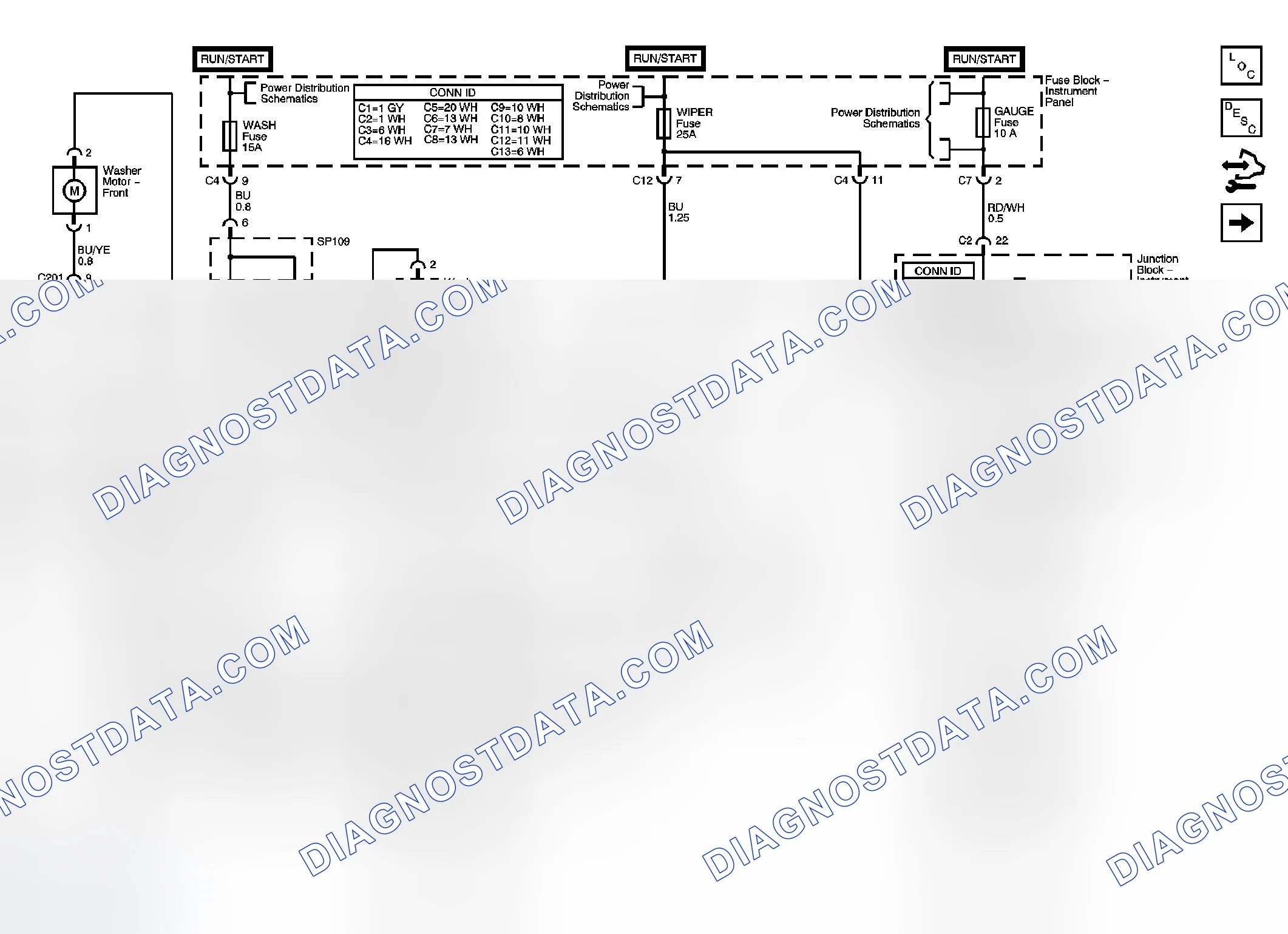 Scheme 1: Wiper/Washer System Schematics