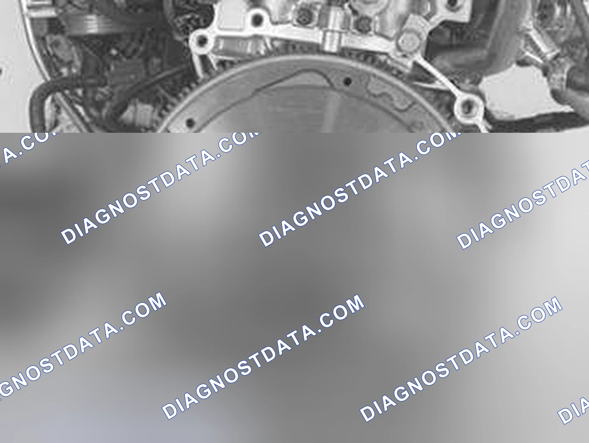 Scheme 234: REMOVING THE FLYWHEEL AND CARRIER PLATE